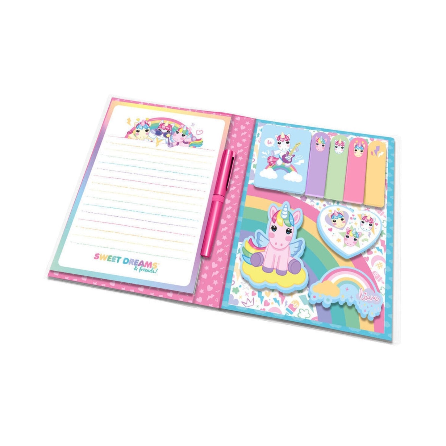 A5 Notebook With Sticker Notes