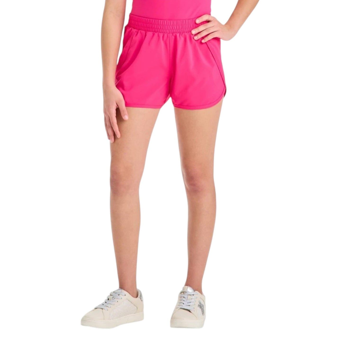 Kids Girl's Plain Short,Pink