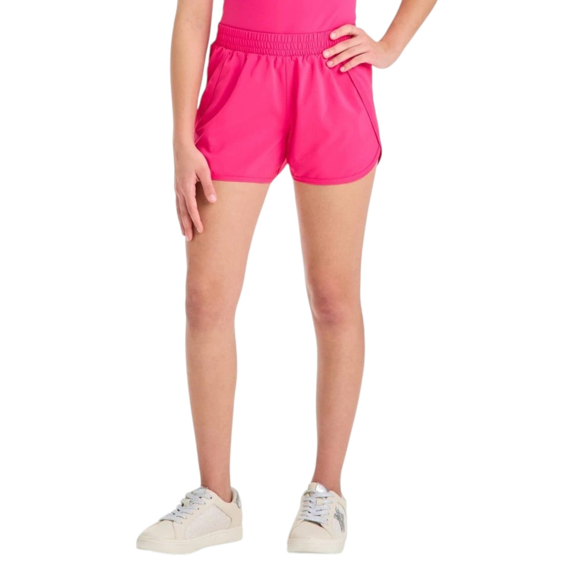 Kids Girl's Plain Short,Pink