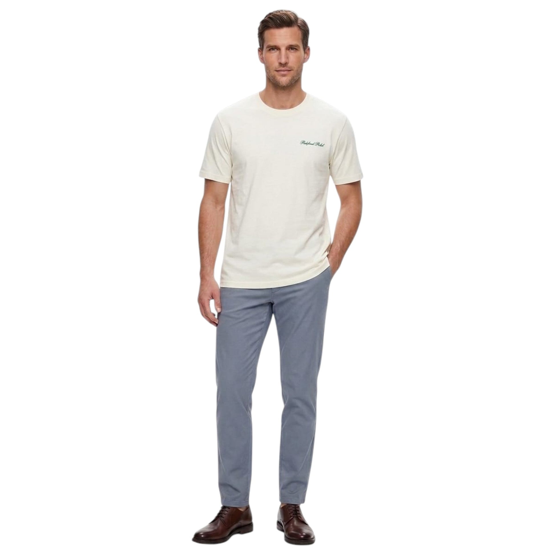 Men's Plain Top,Light Beige