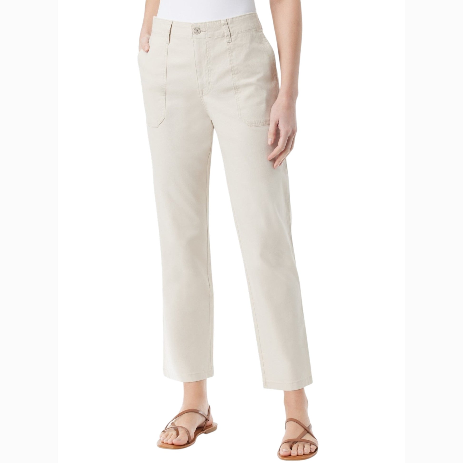 Women's Plain Pant,Light Beige