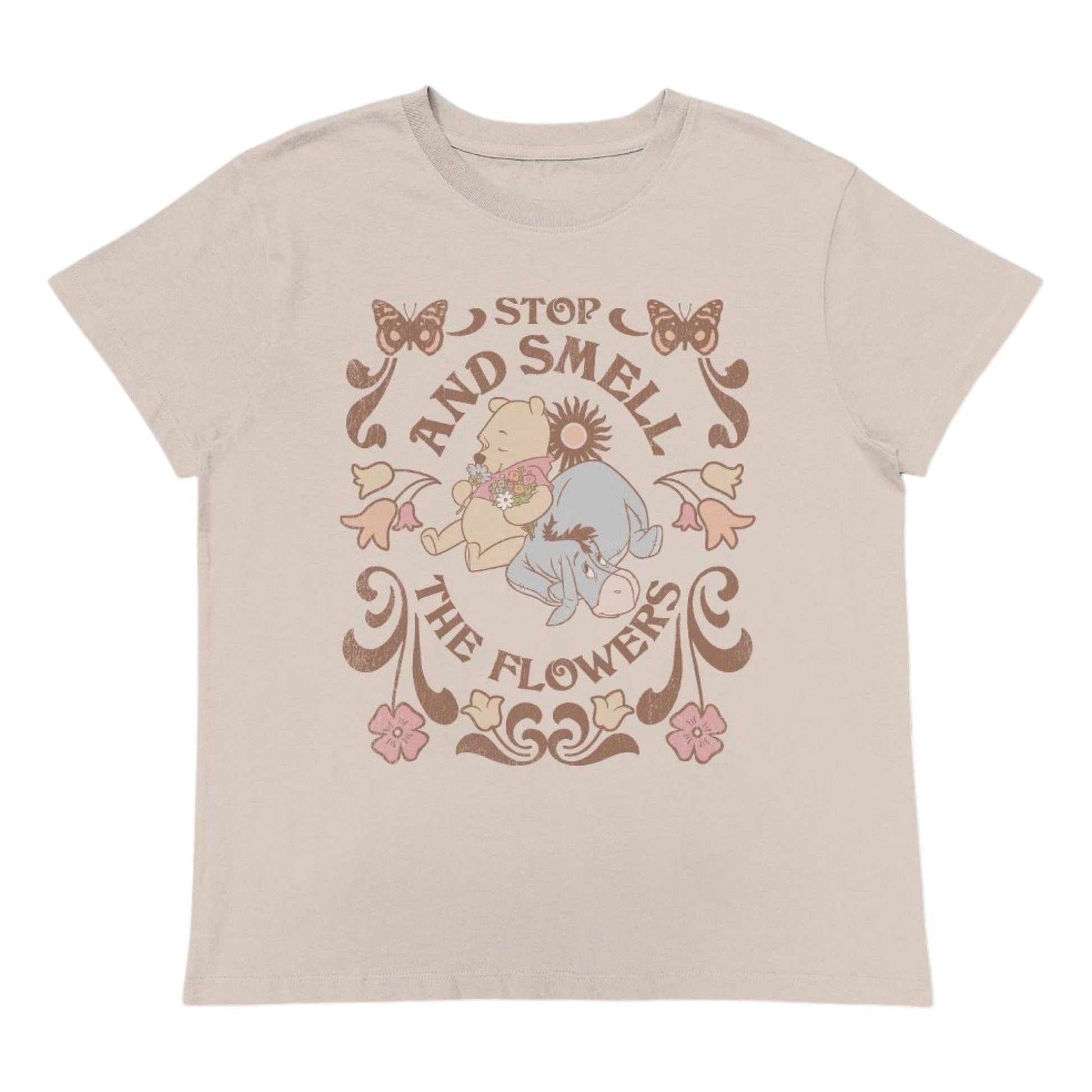 Women's Printed Top,Beige