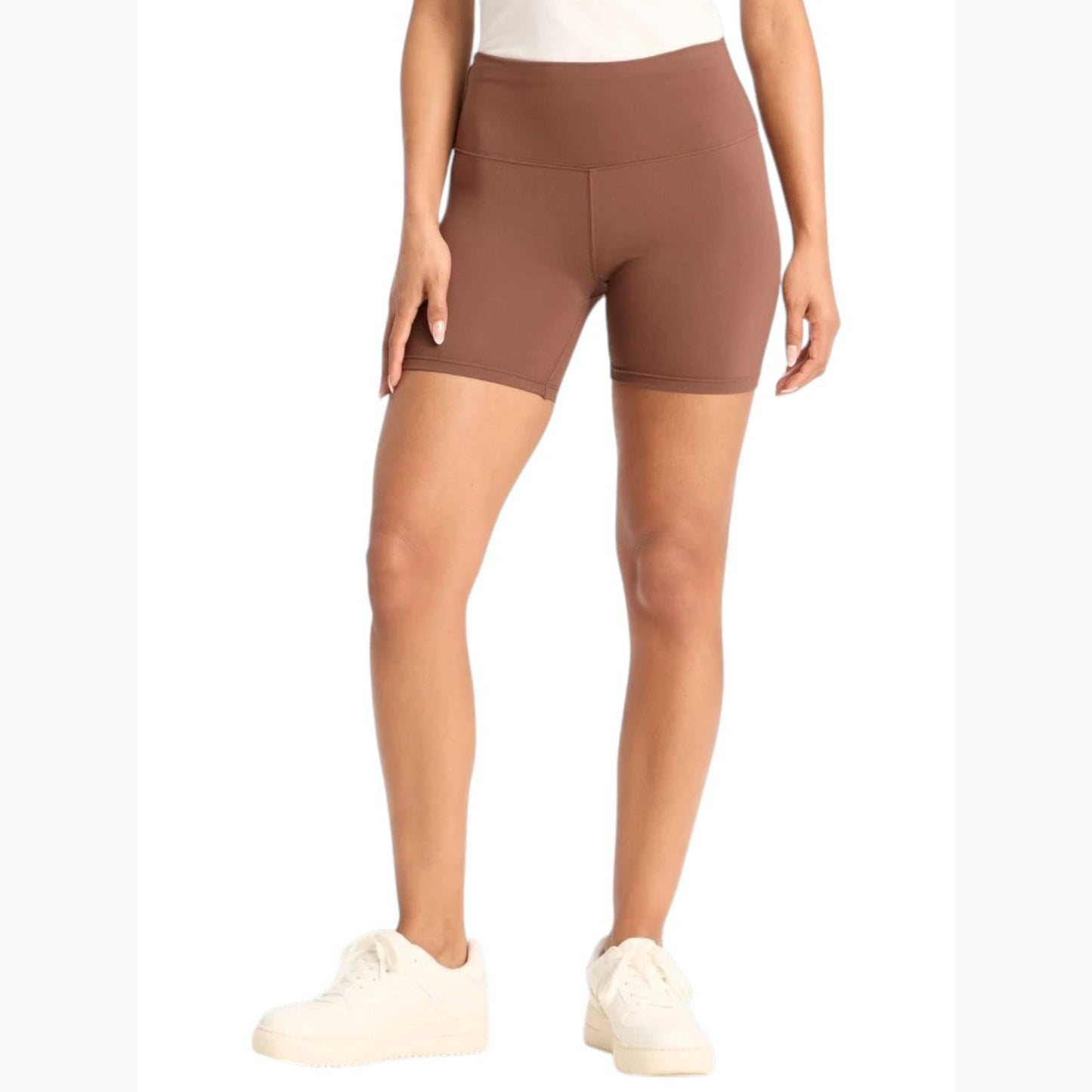 Women's Plain Sport Short,Brown