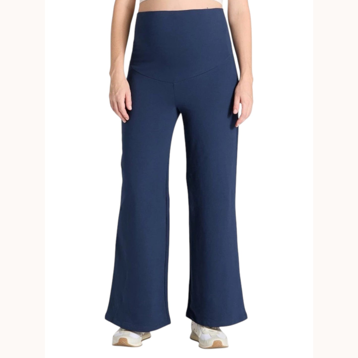 Women's Plain MaternityPant,Navy