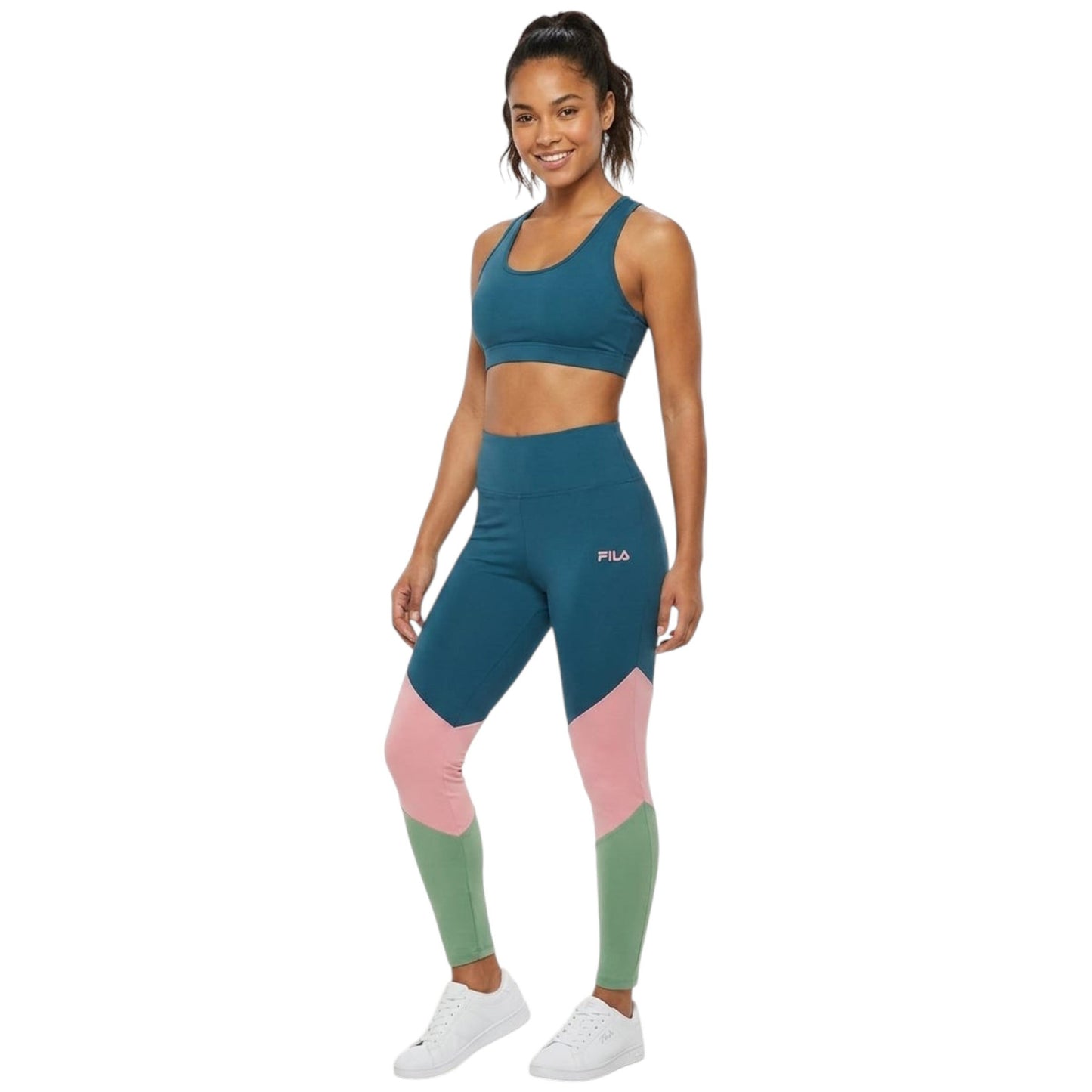 Women's Colorblocked Legging,Multi