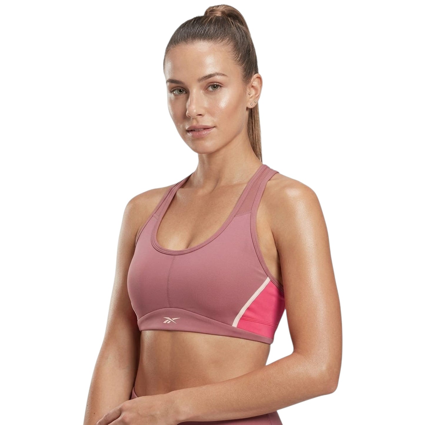 Women's Colorblocked Sport Top,Pink