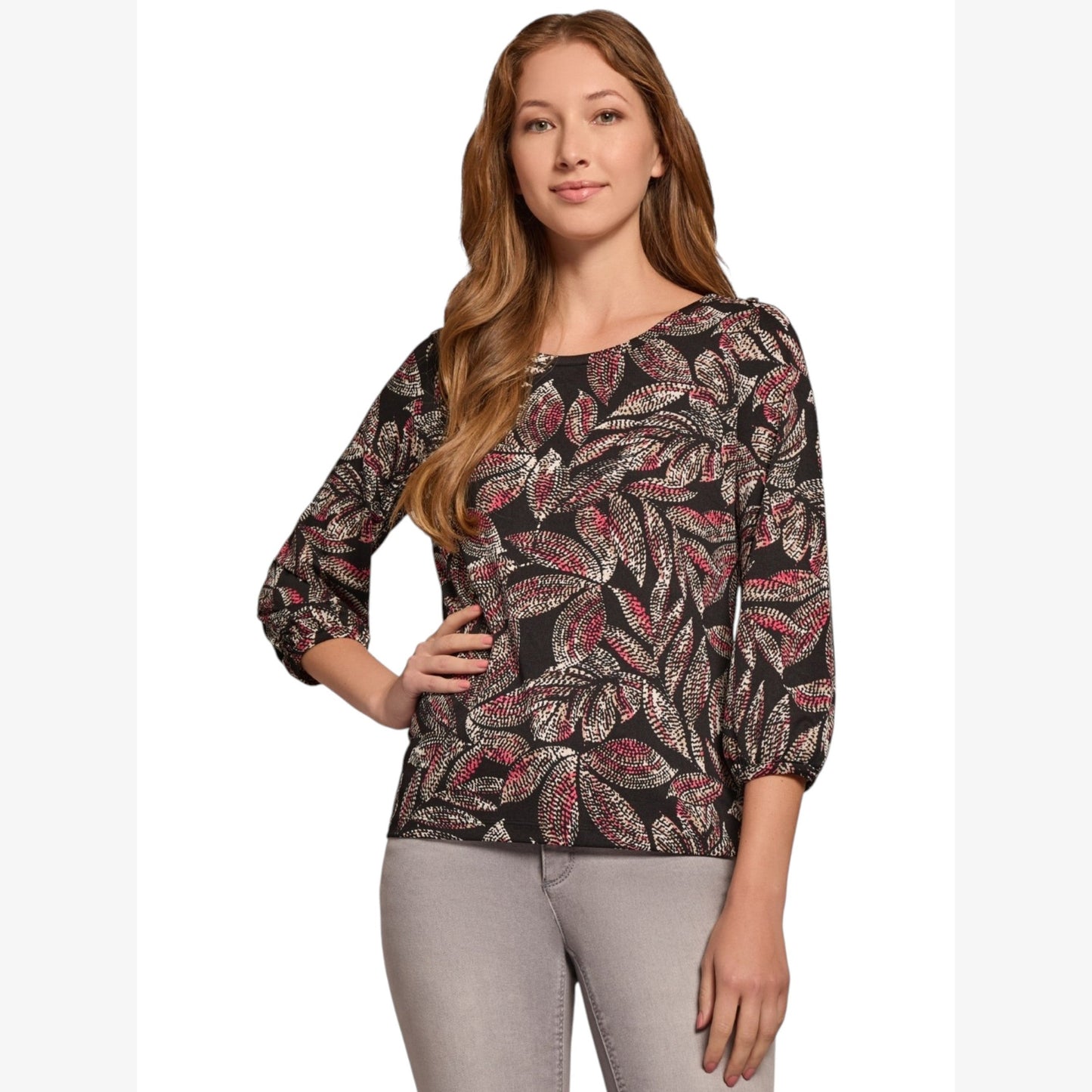 Women's Printed Top,Multi