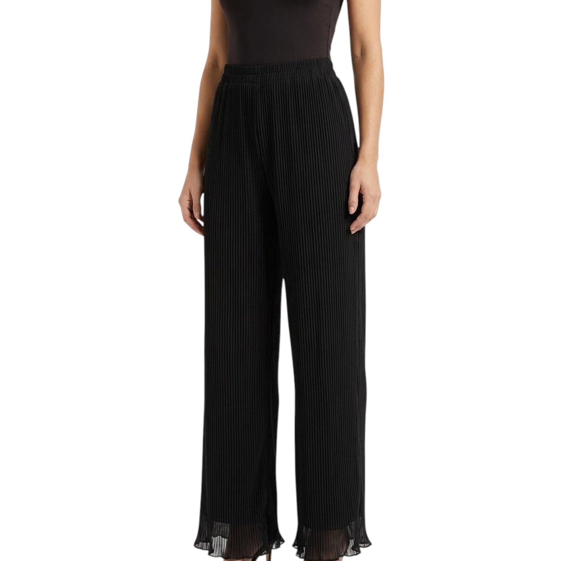 Women's Ribbed Classic Pant,Black