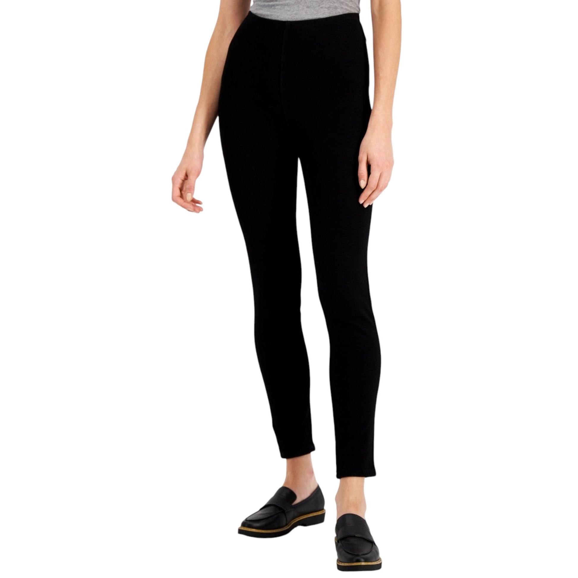 Women's Plain Solid Pant,Black