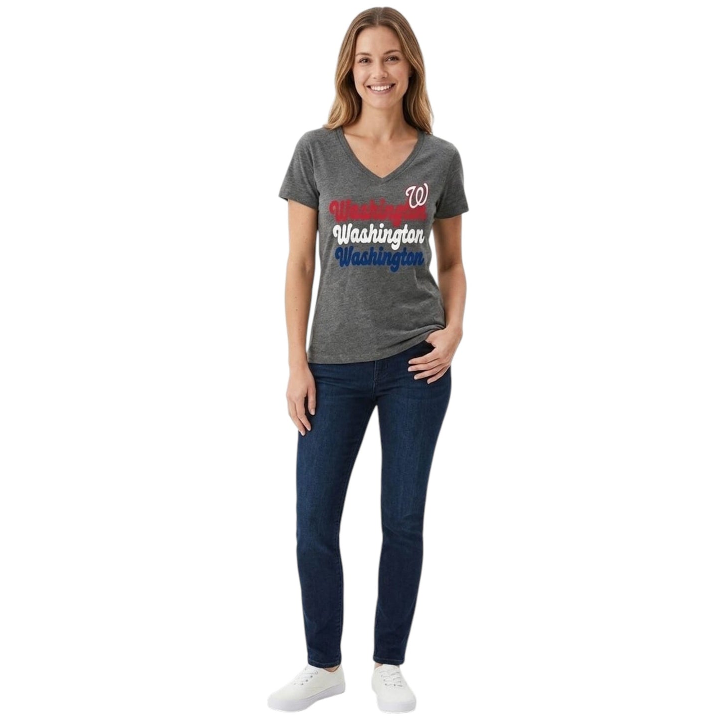 Women's Printed Top,Dark Gery