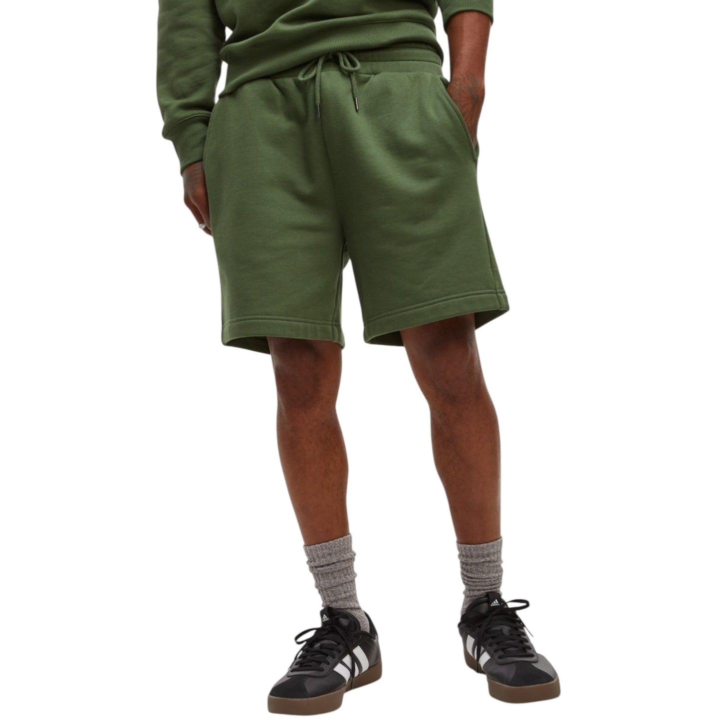 Men's Plain Sport Short,Dark Green