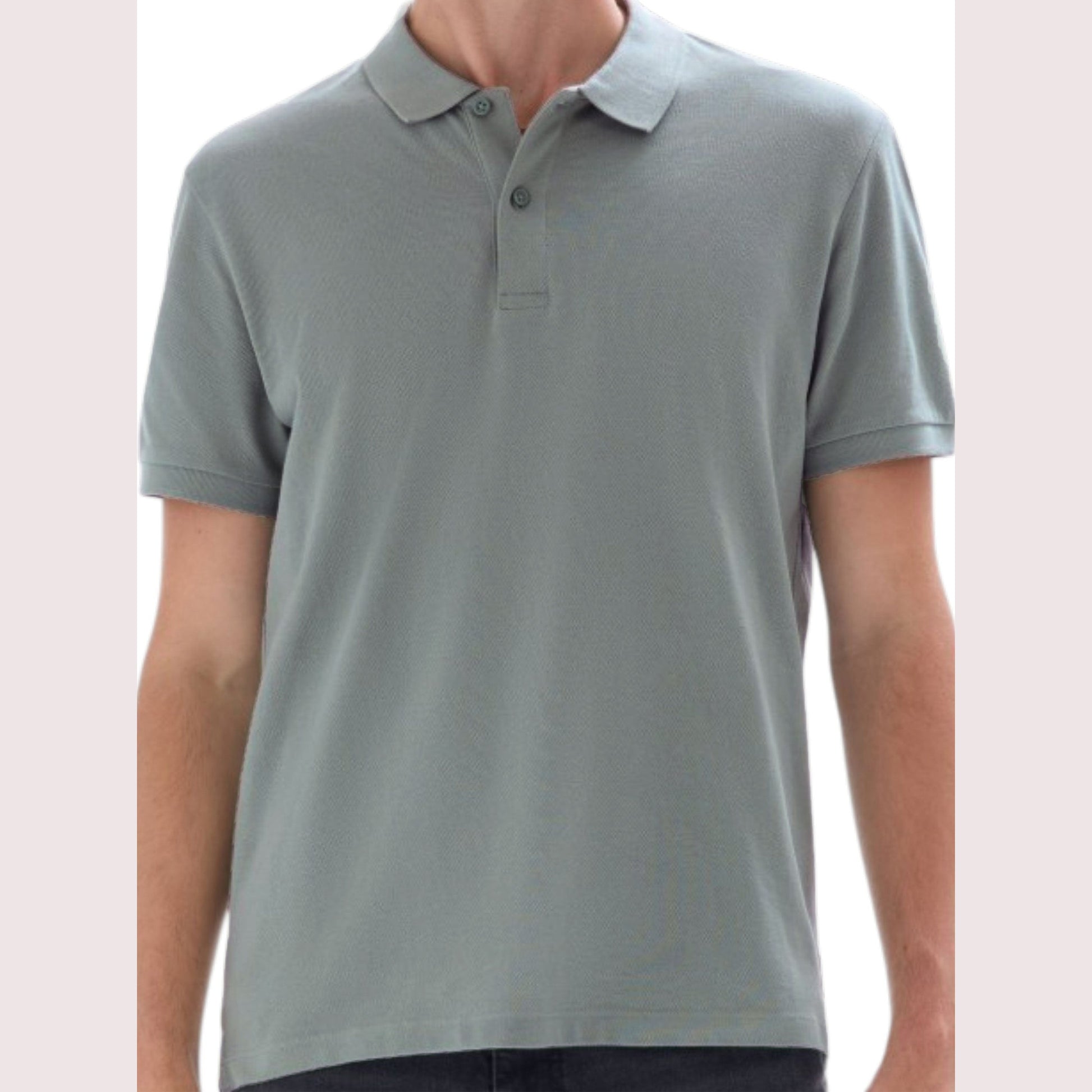 Men's Textured Heather Top,Grey