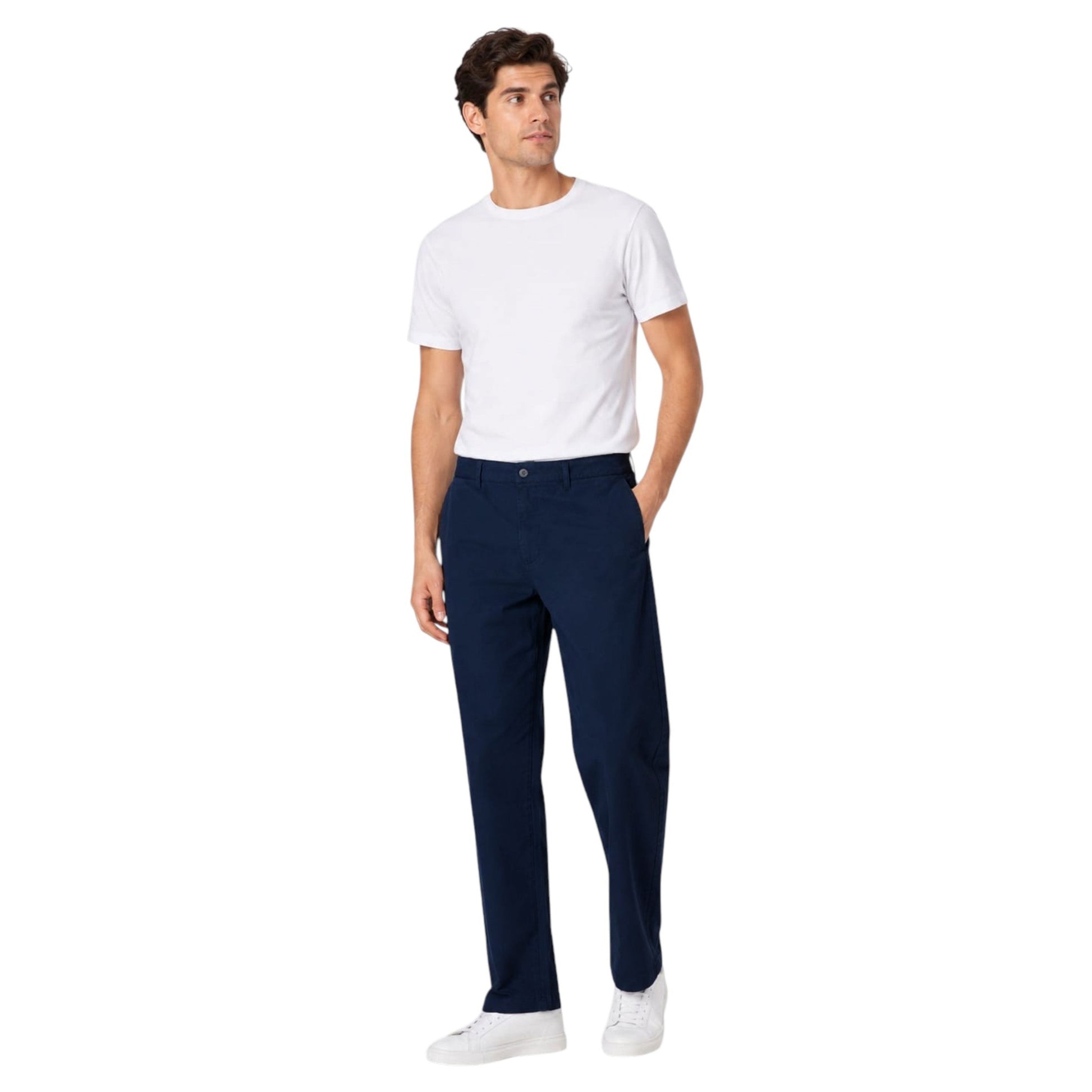 Men's Plain Pant,Navy