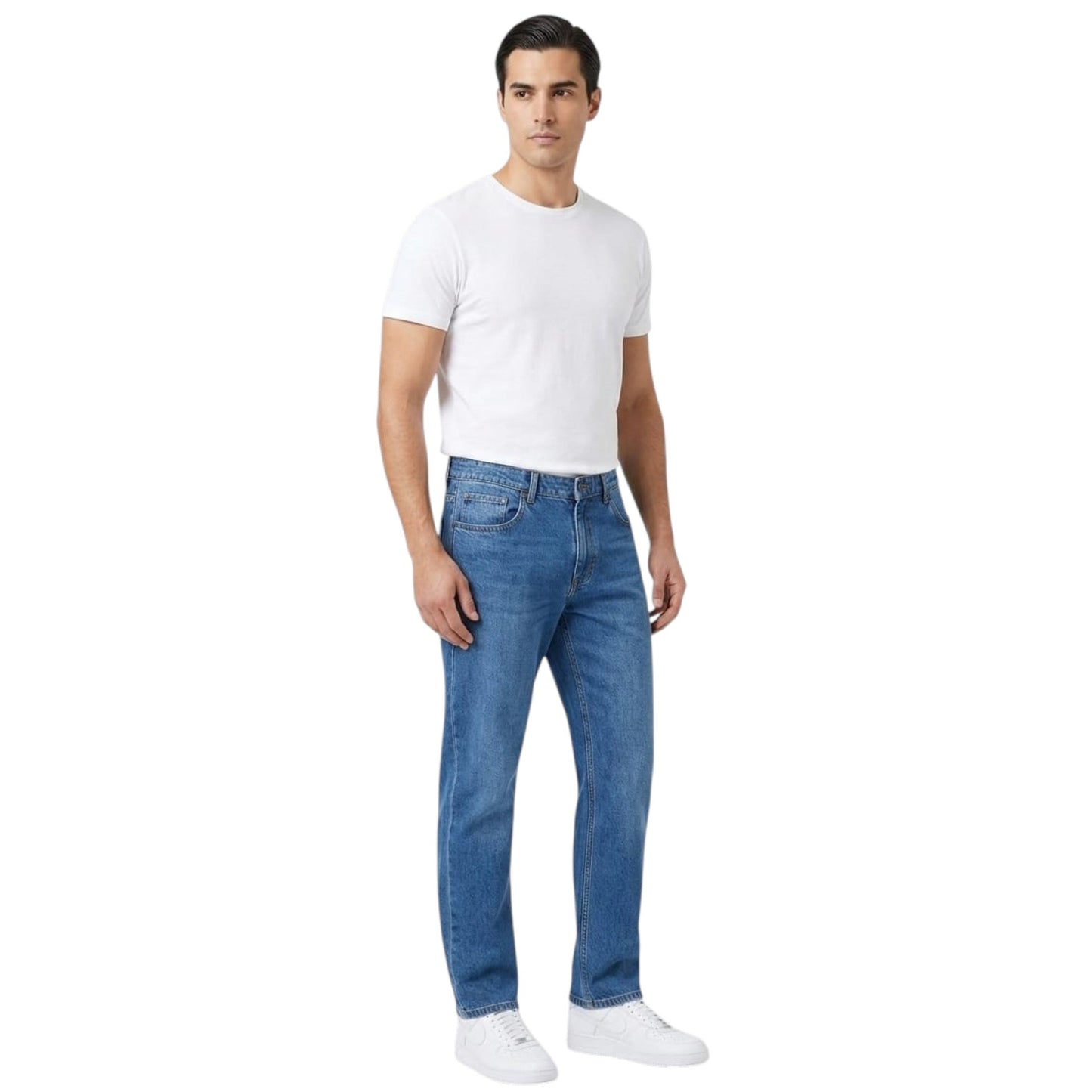 Men's Plain Jeans,Blue