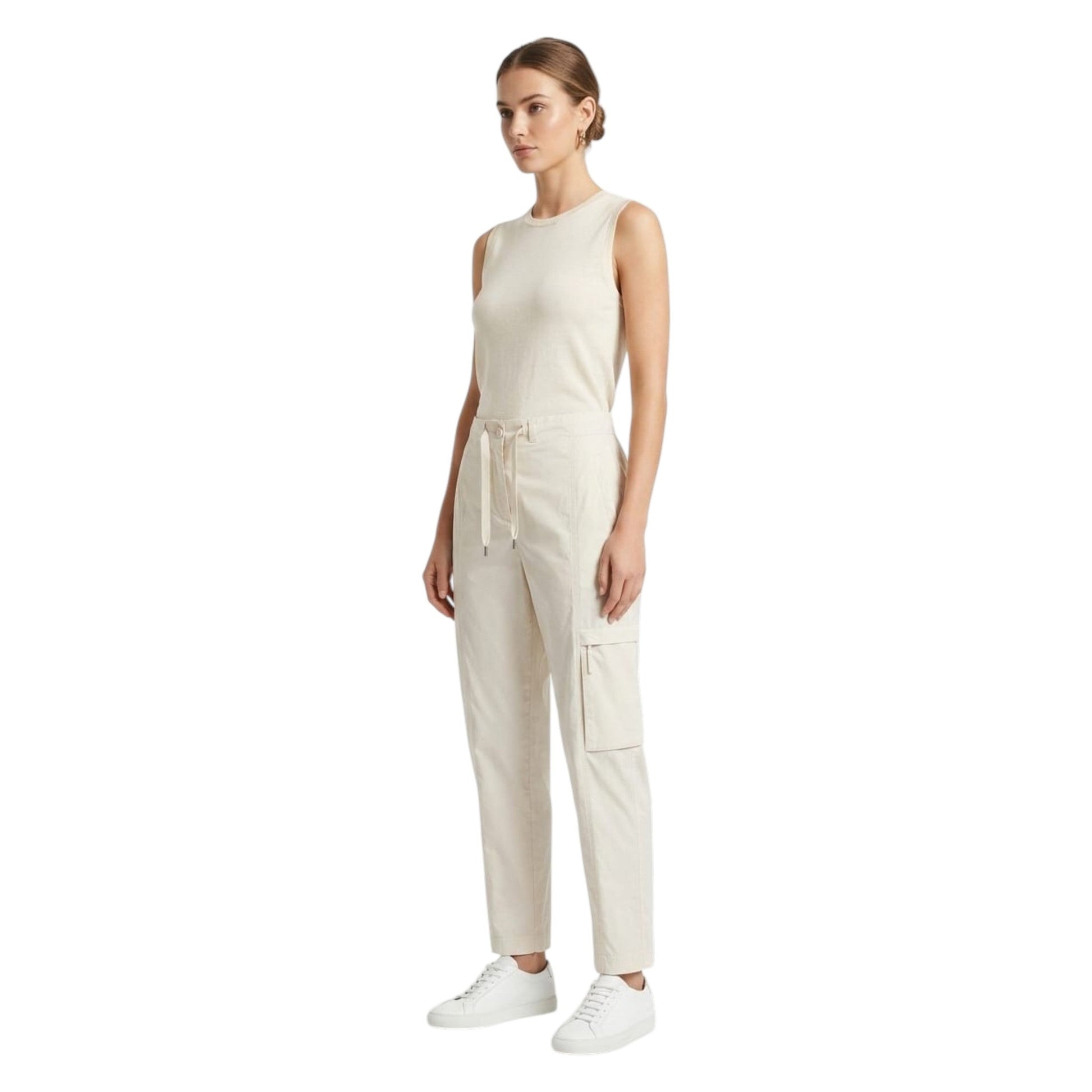 Women's Plain Pant,Light Beige