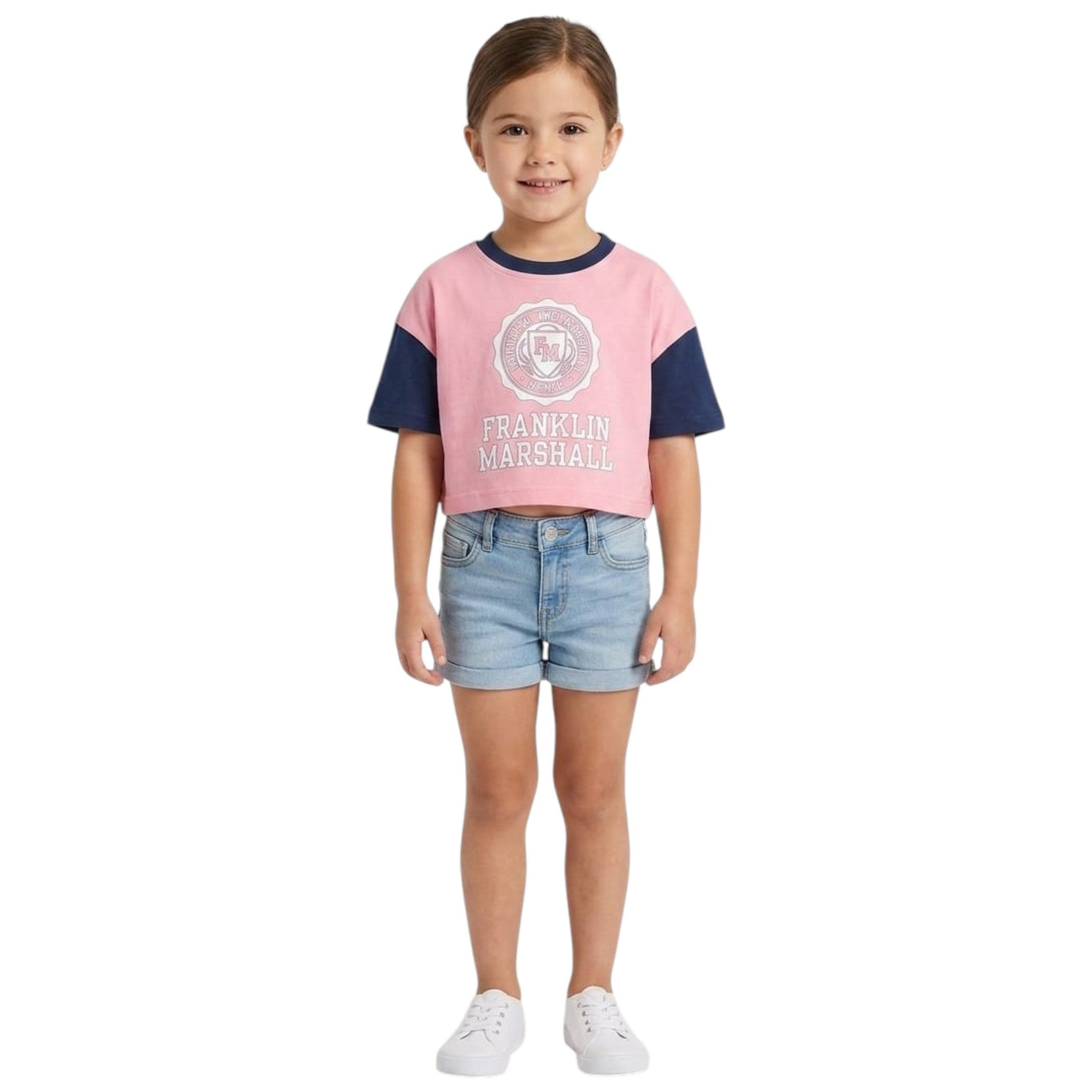 Kids Girl's Printed Top,Pink