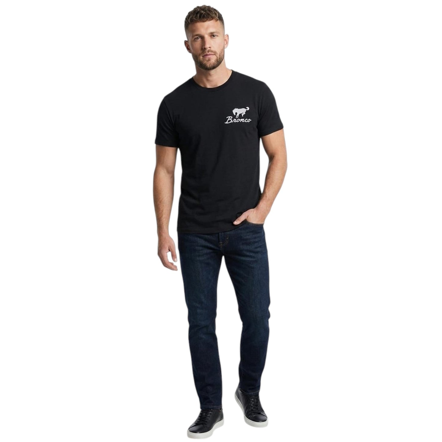 Men's Back Prited Top,Black