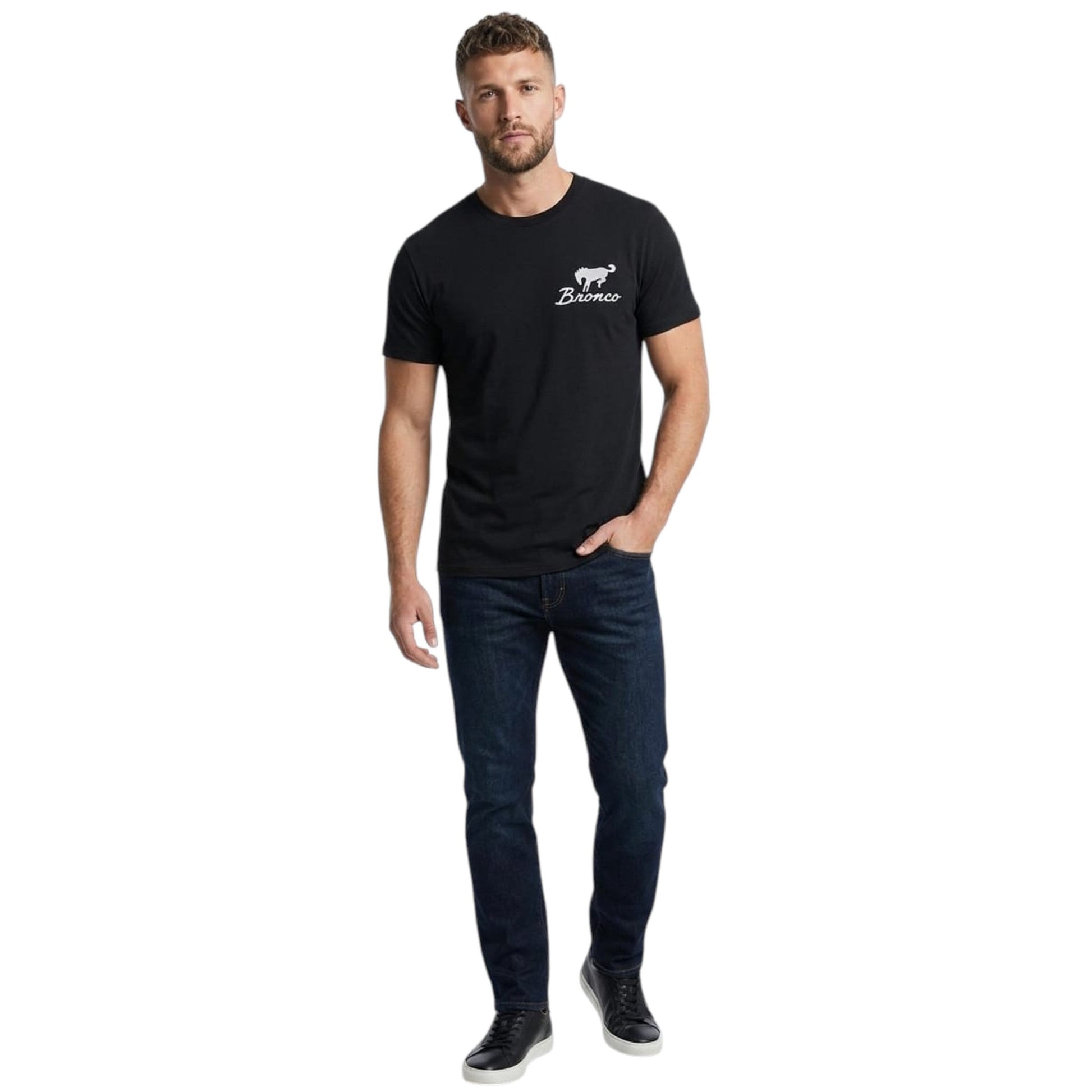 Men's Back Prited Top,Black