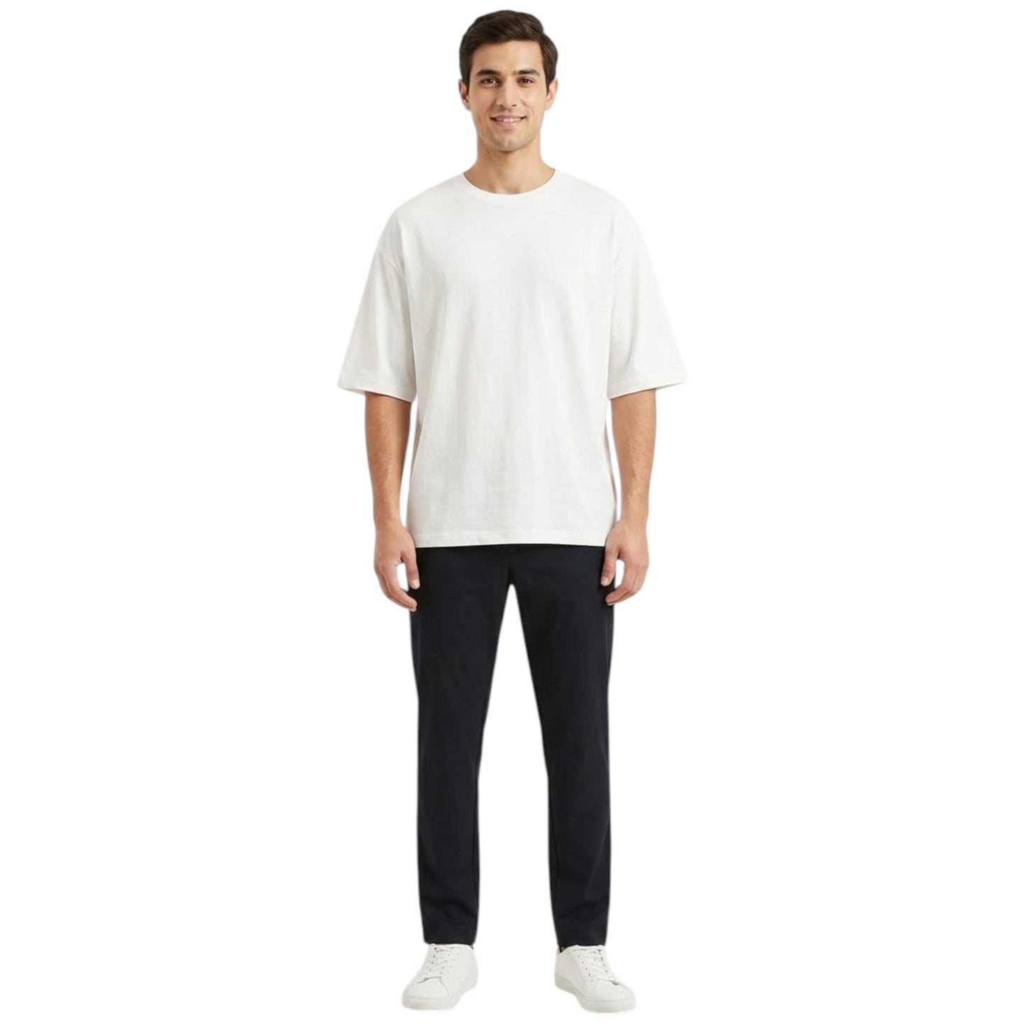 Men's Plain Top,White
