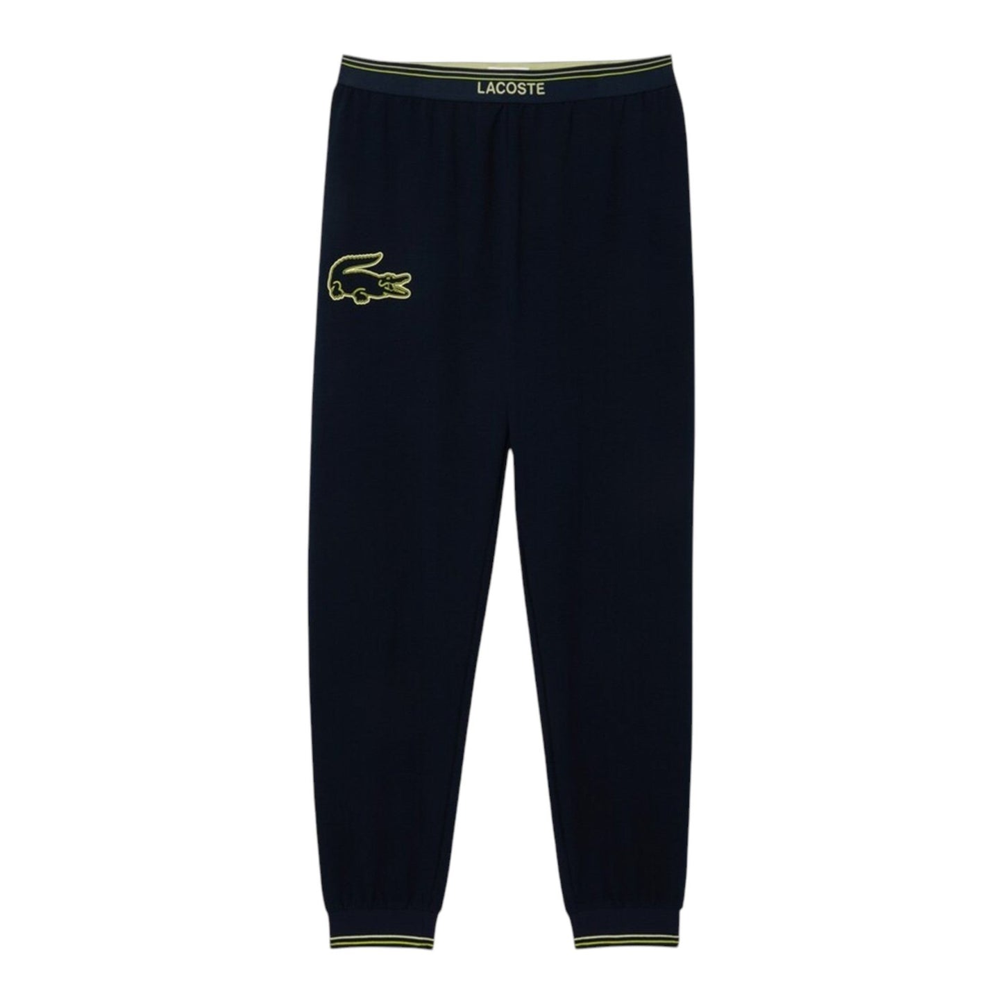 Men's Brand Logo Printed Sleepwear Pant,Navy