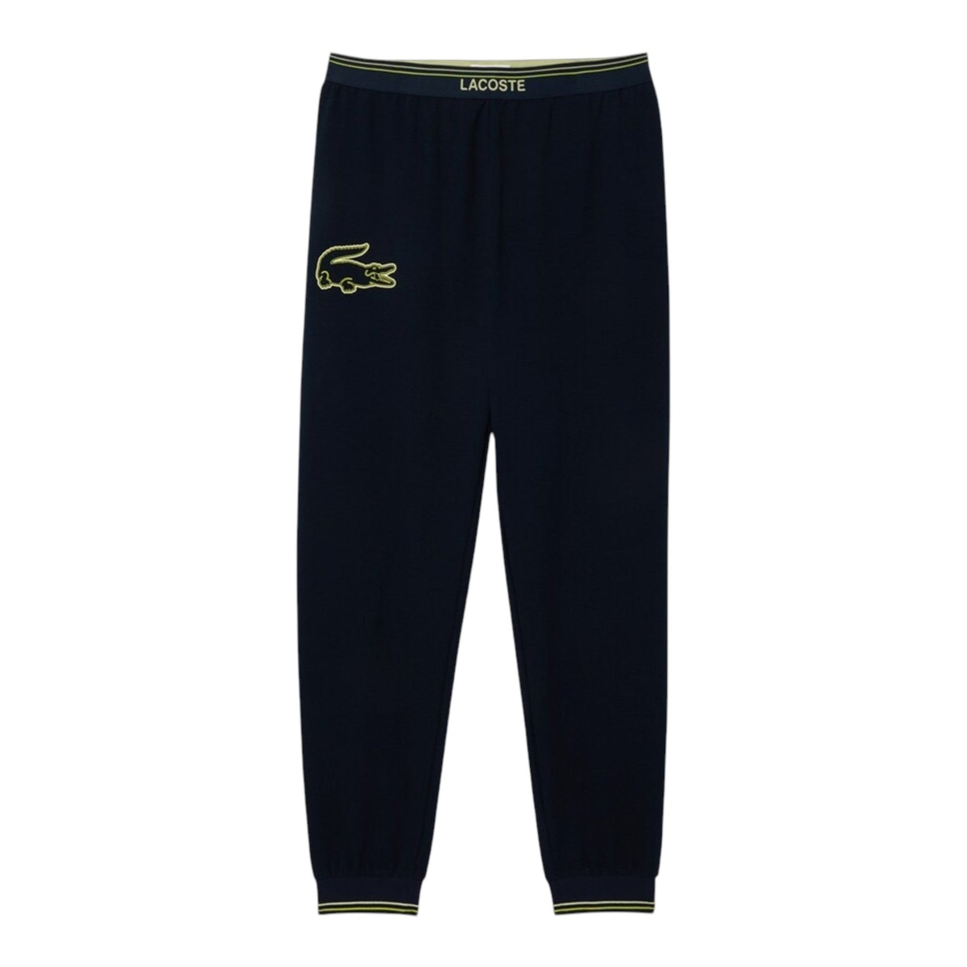 Men's Brand Logo Printed Sleepwear Pant,Navy