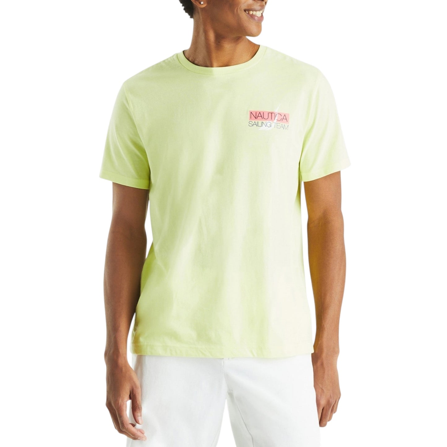 Men's Brand Logo Printed Top,Yellow