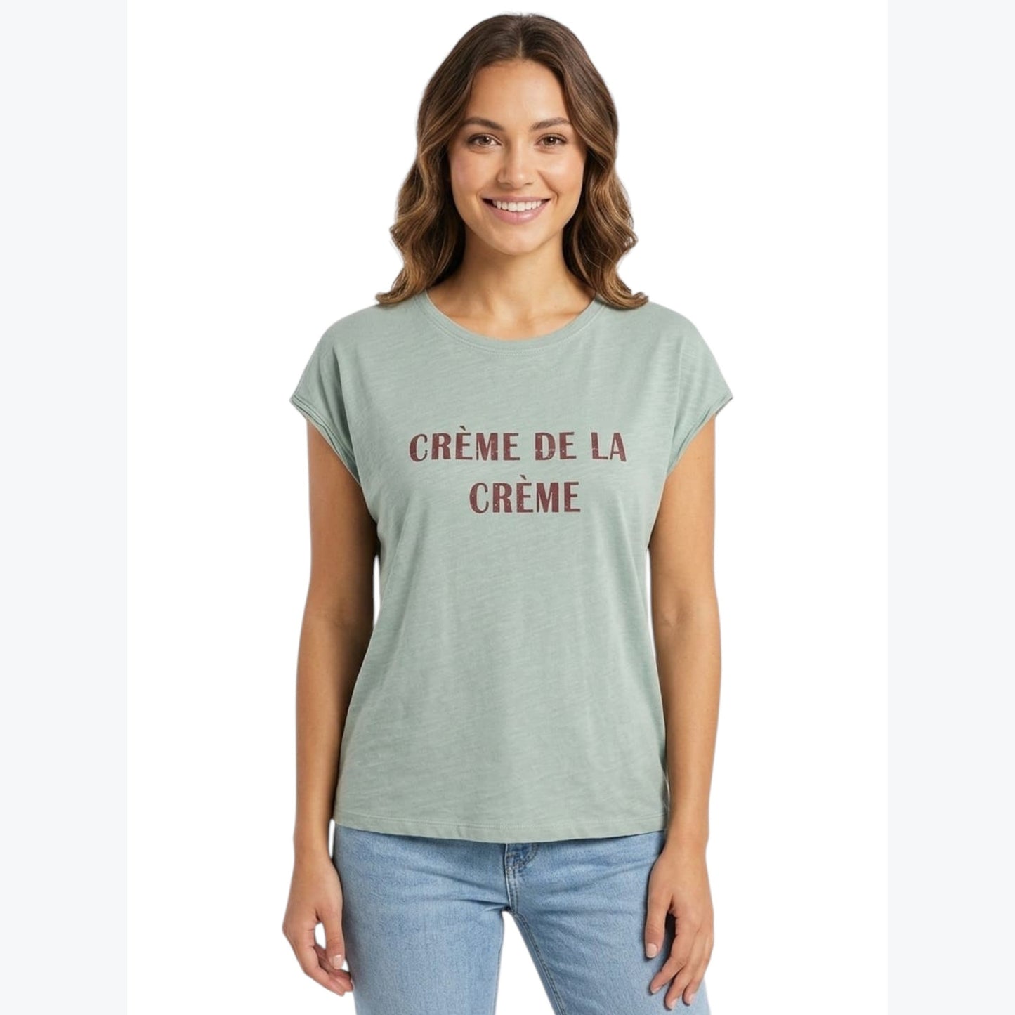 Women's Printed Top,Mint