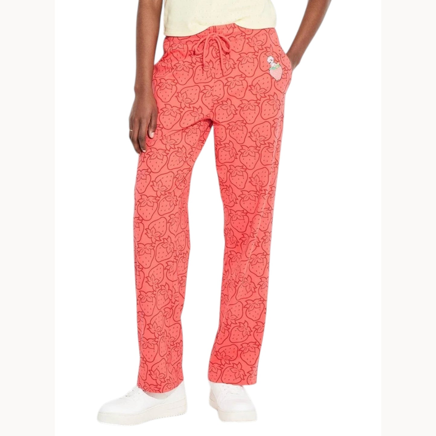 Women's Printed Pant,Red