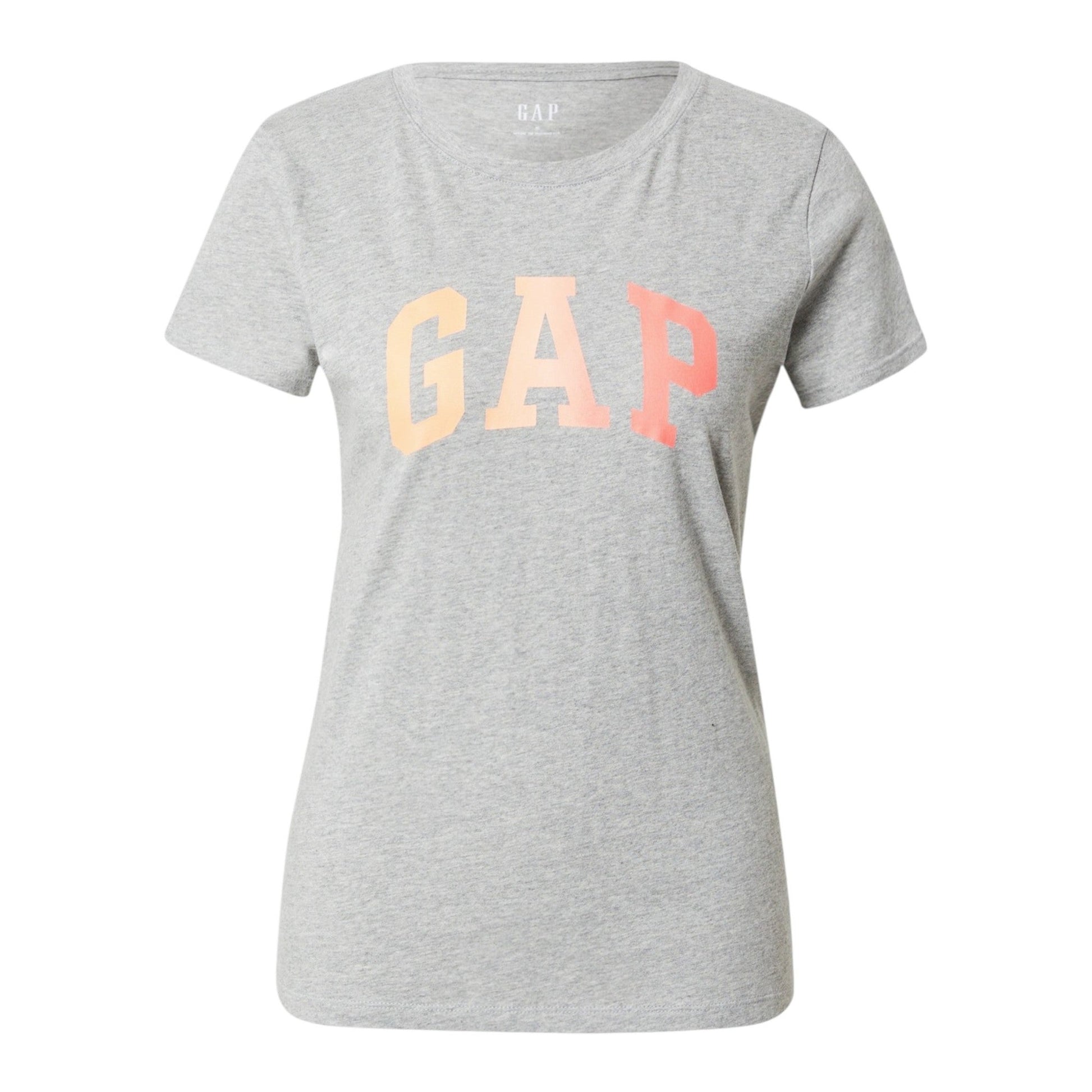 Women's Brand Logo Printed Top,Grey