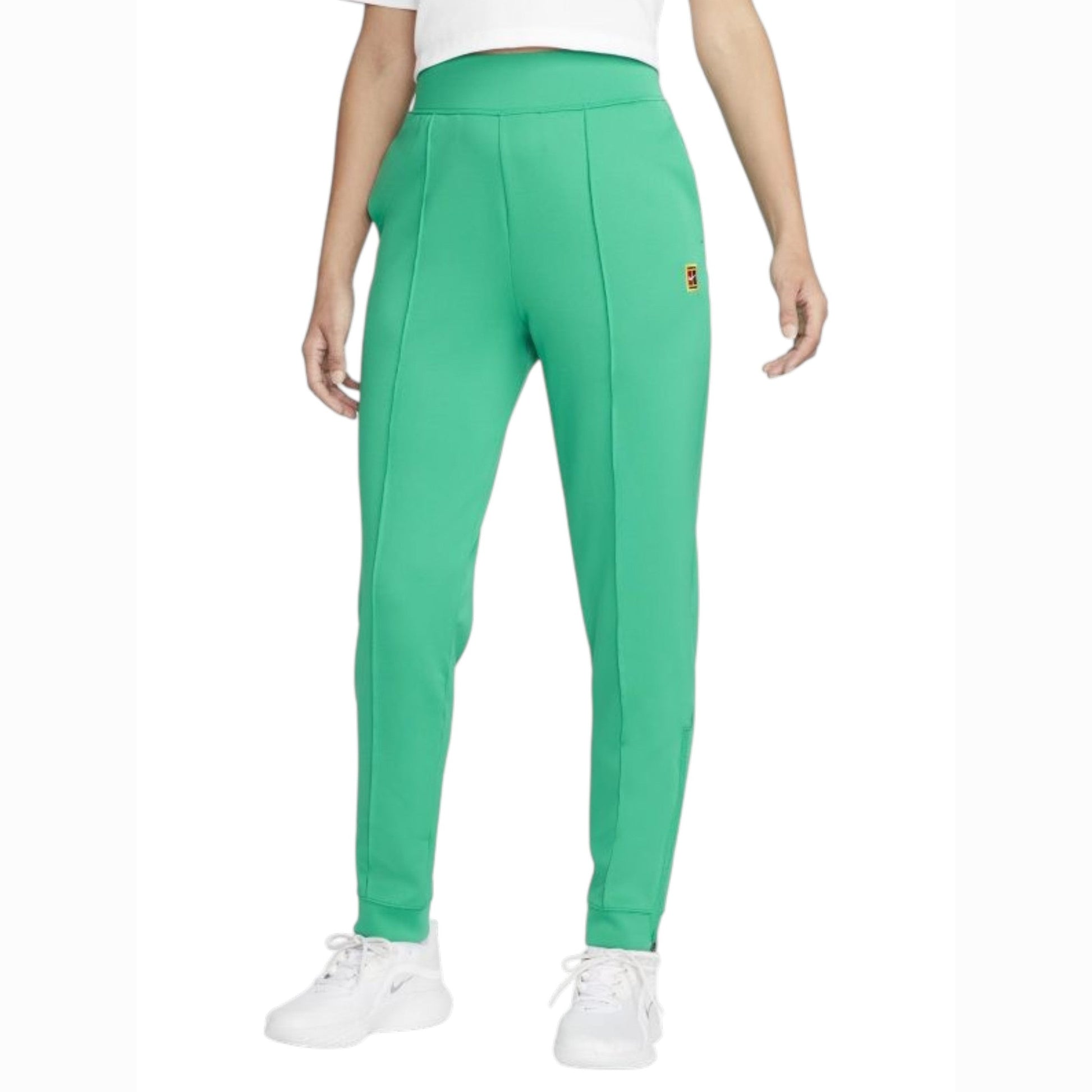 Women's Plain Solid Pant,Green