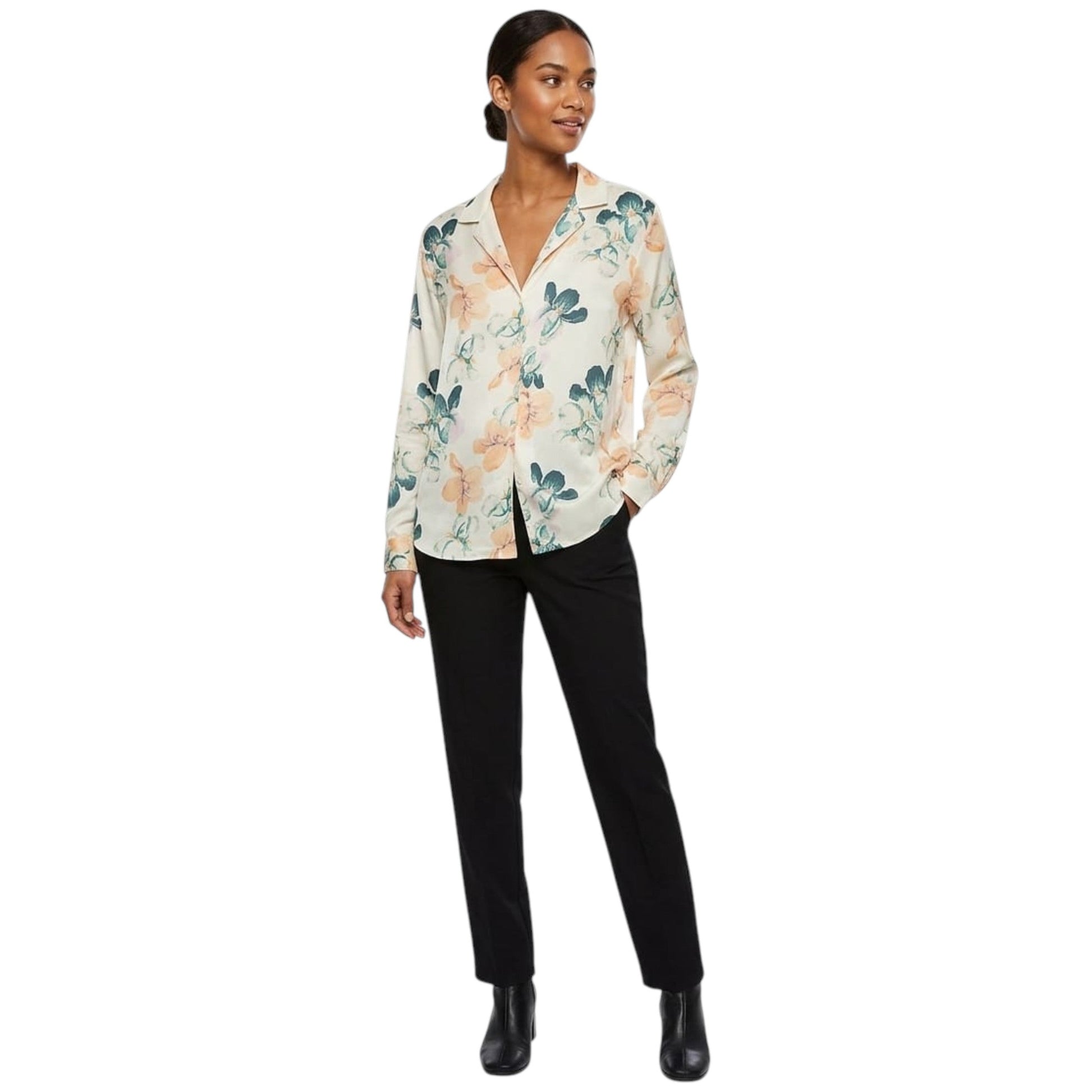 Women's Floral Printed Chemise,Multi