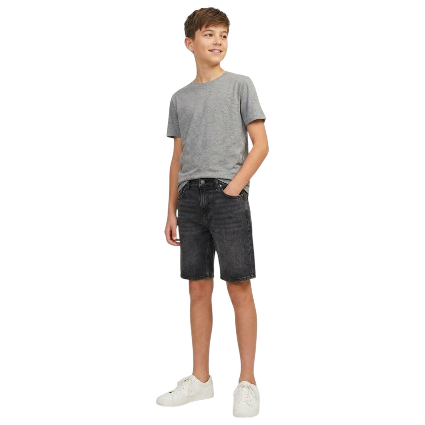 Kids Boy's Plain Short,Black