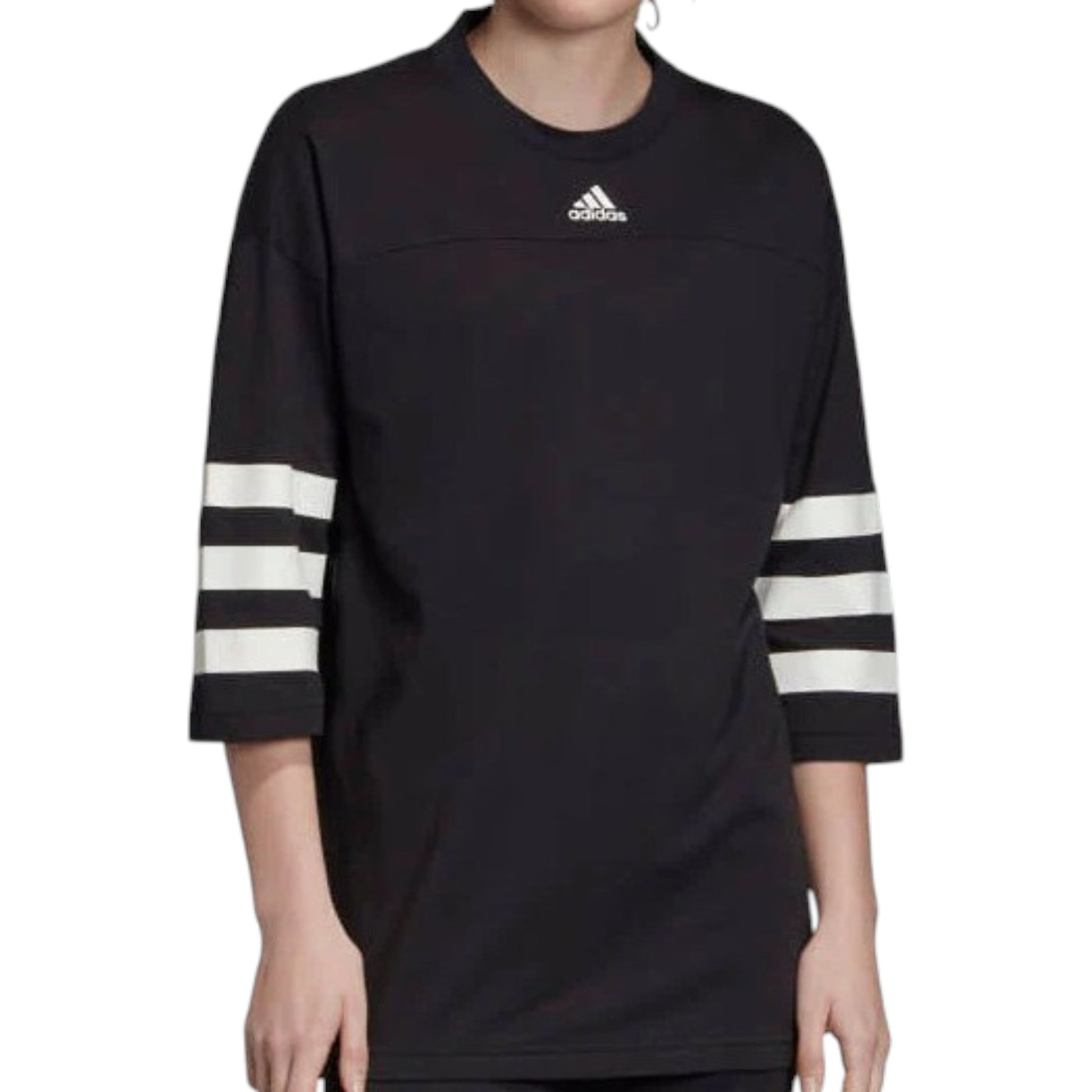 Women's Colorblocked Top,Black