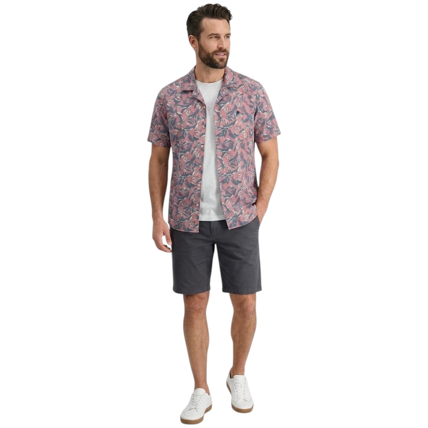 Men's Printed Dress Shirt,Multi