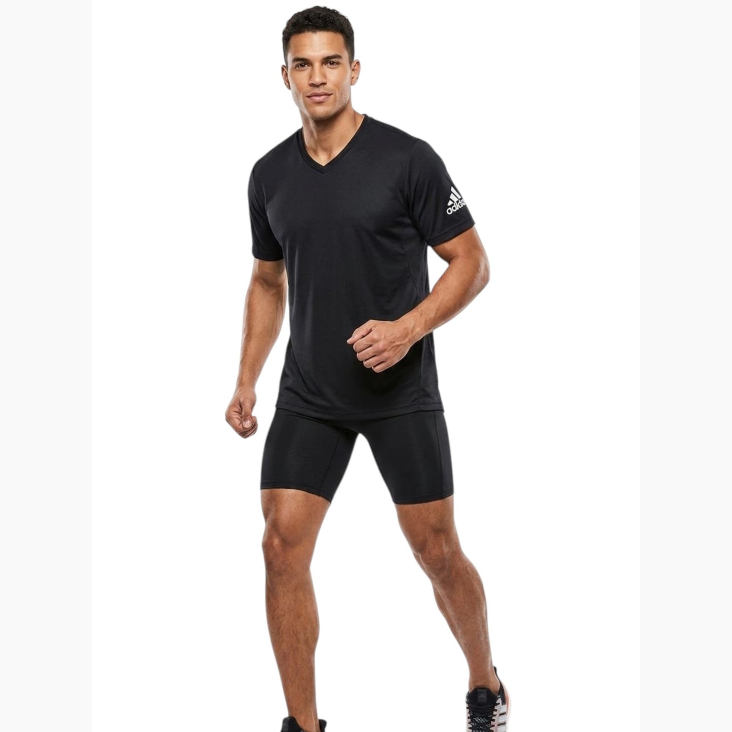 Men's Printed Sport Top,Black