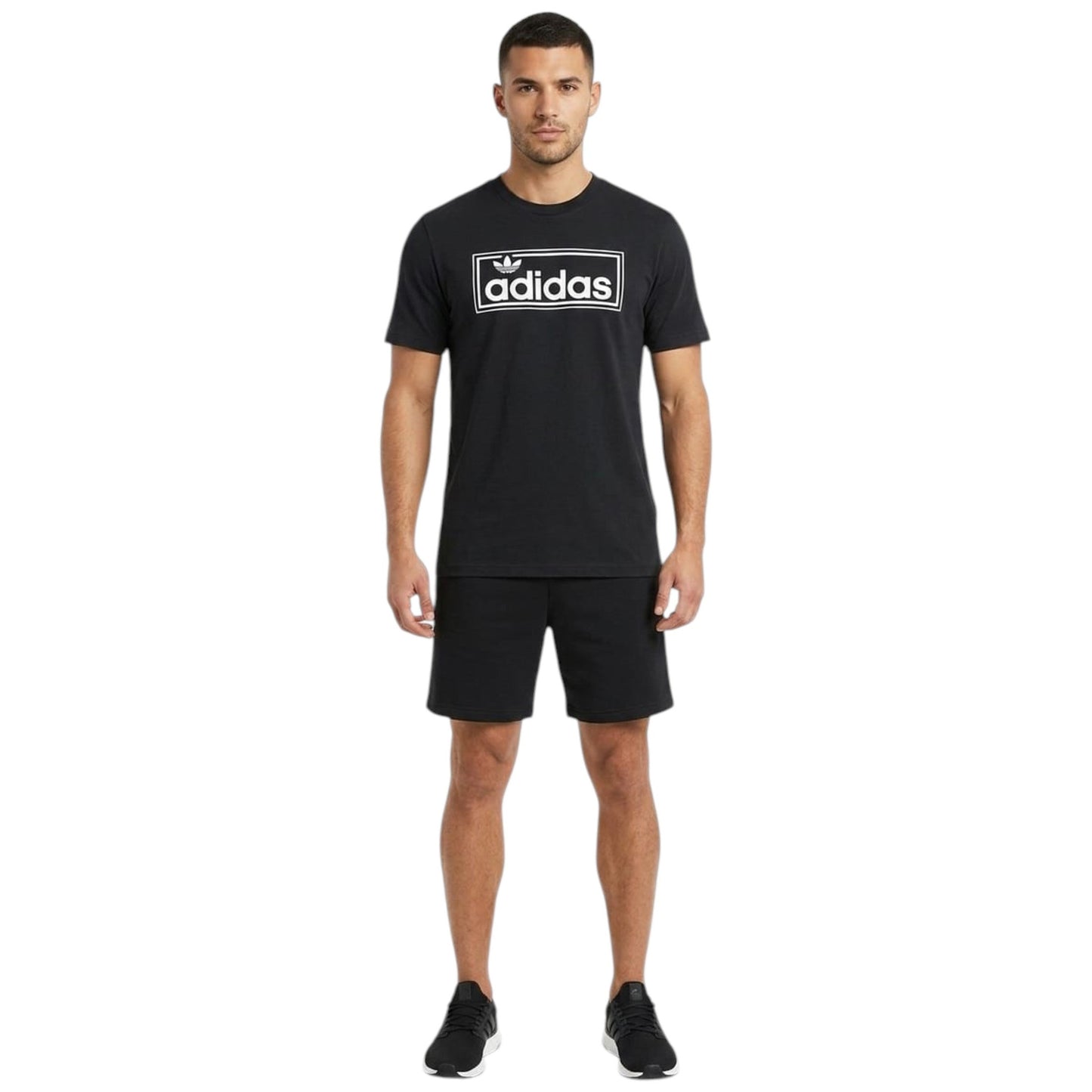 Men's Brand Logo Printed Sport Top,Black