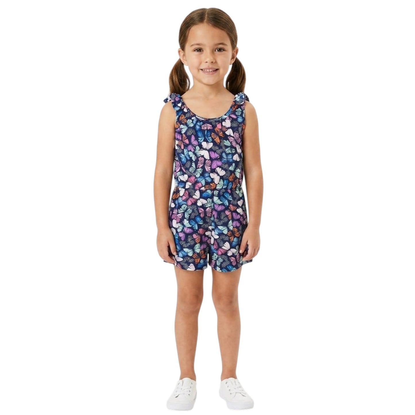 Kids Girl's Printed Jumpsuit,Multi