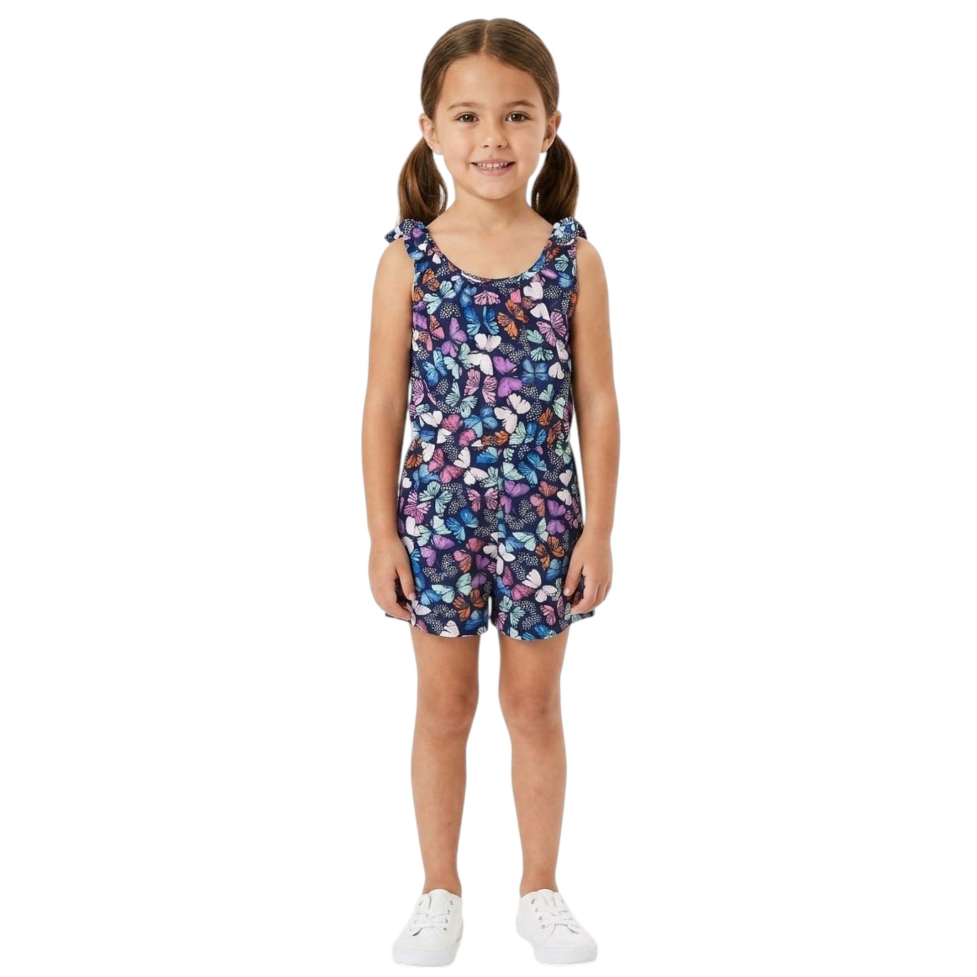 Kids Girl's Printed Jumpsuit,Multi