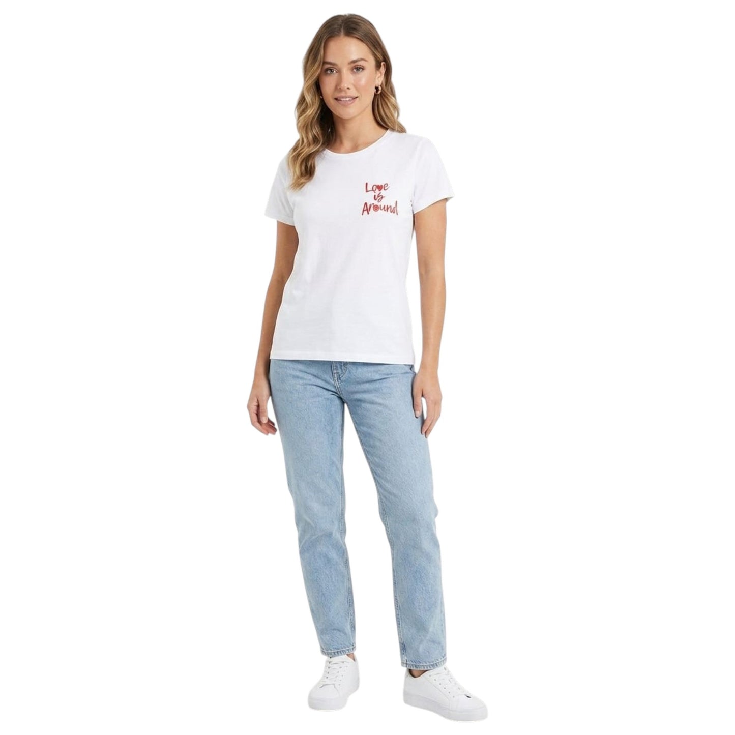 Women's Printed Top,White