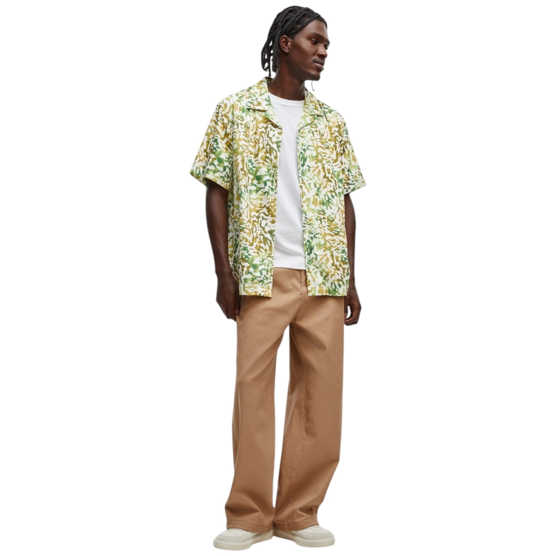 Men's Printed Dress Shirt,Multi