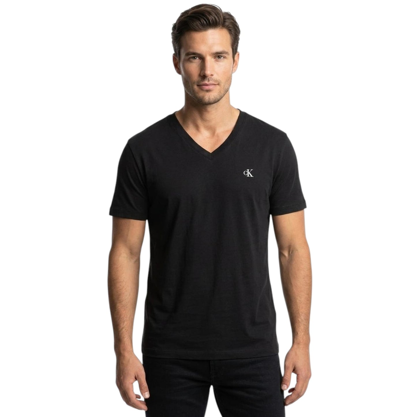 Men's Brand Logo Printed Top,Black
