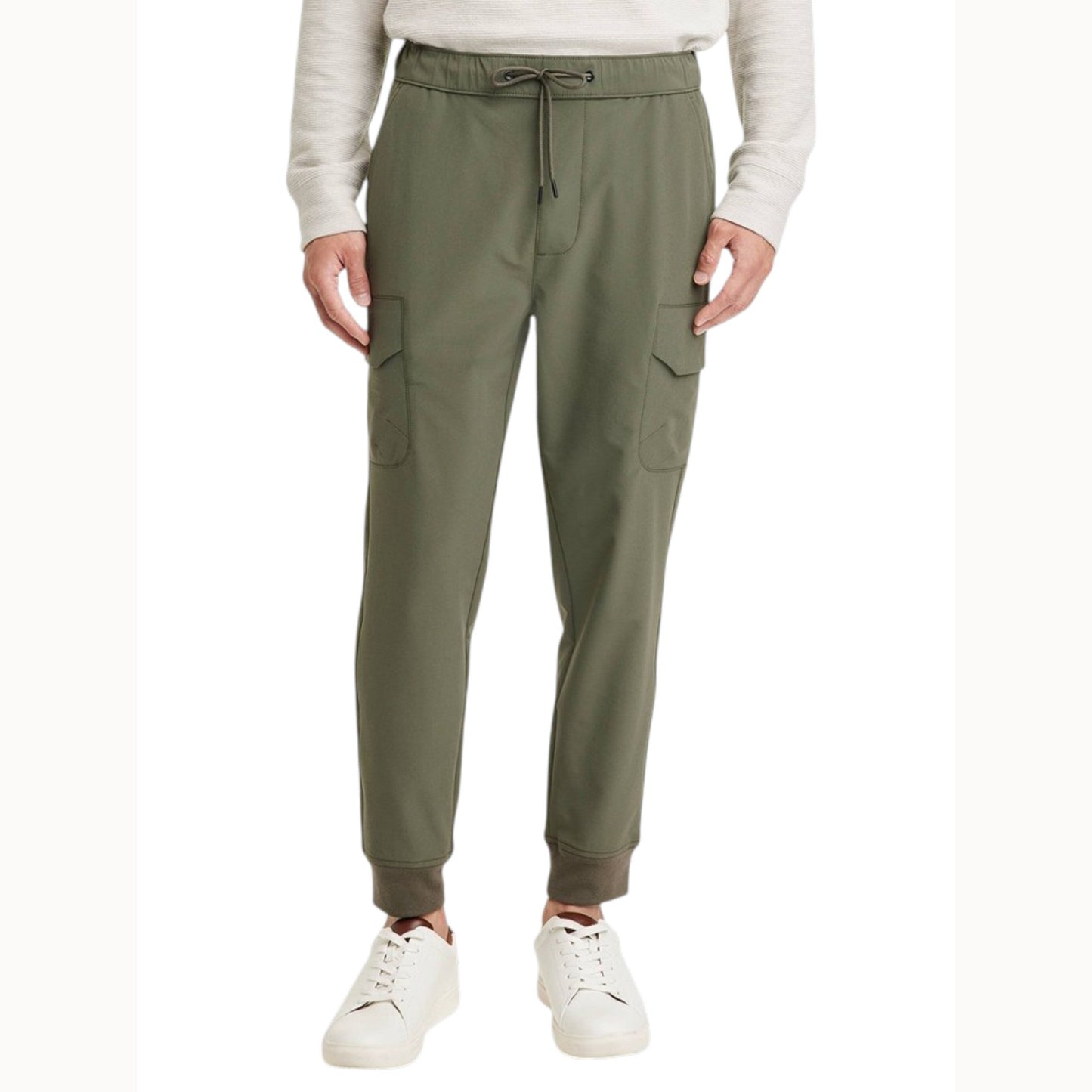 Men's Plain Solid Pant,Olive