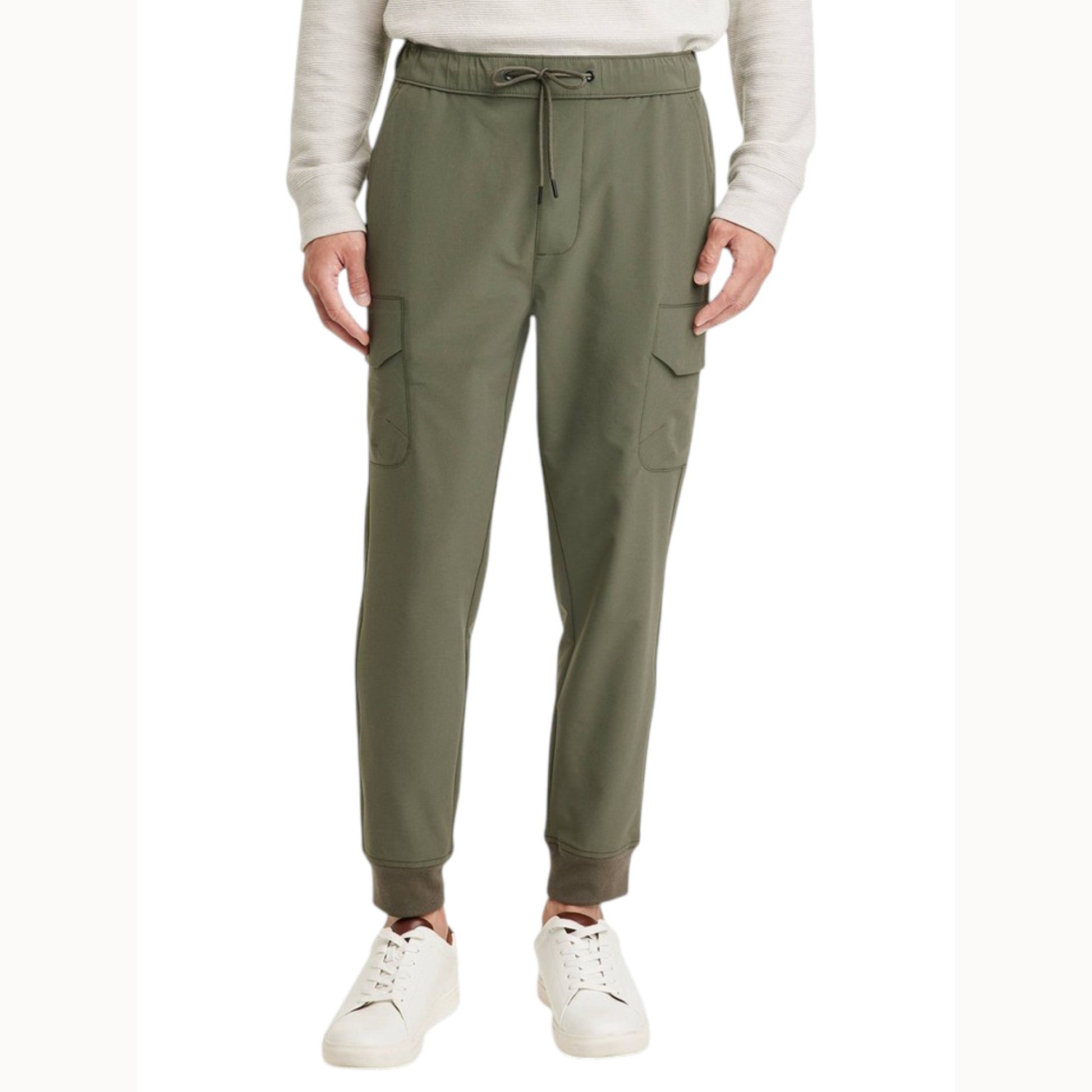 Men's Plain Solid Pant,Olive