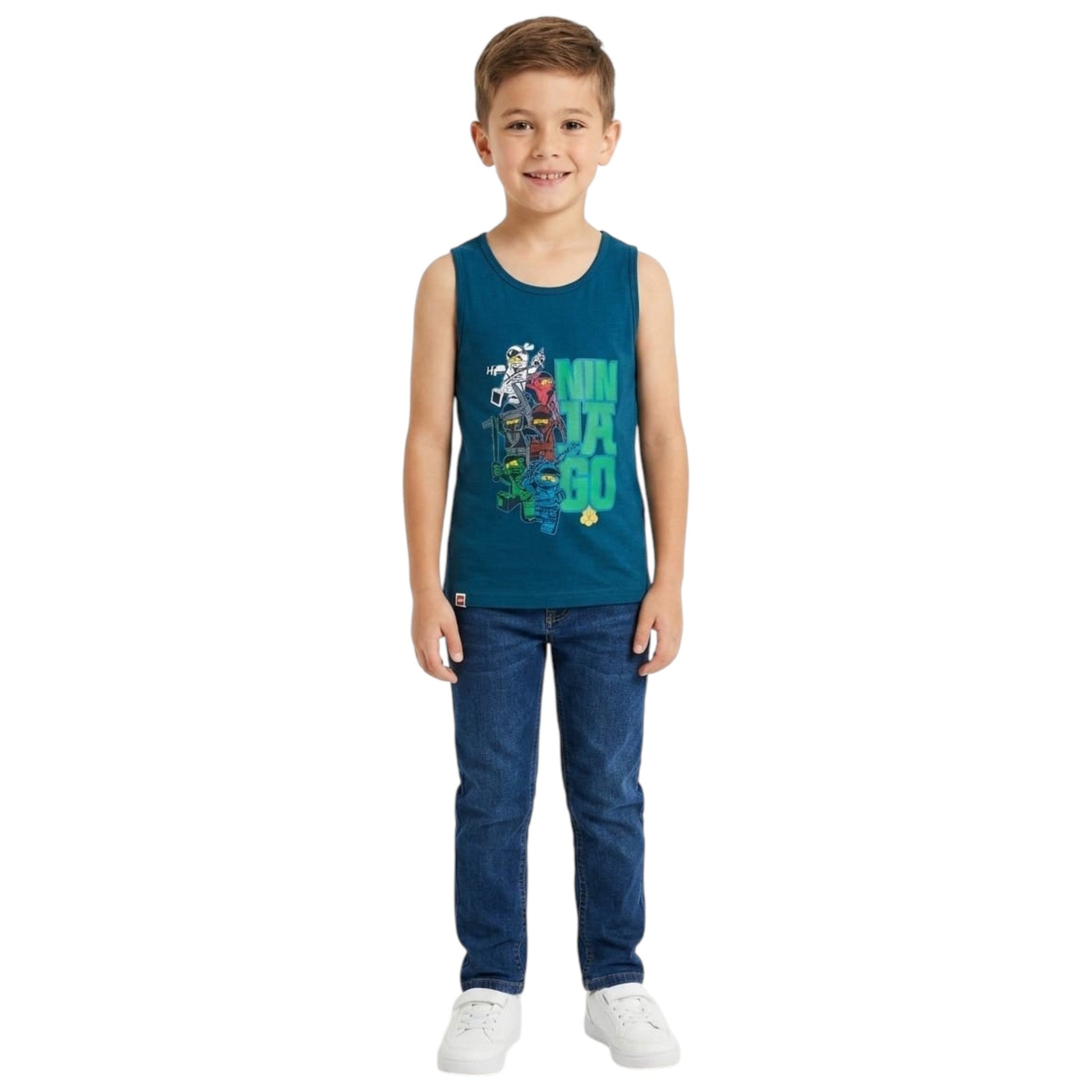 Kids Boy's Printed Top,Navy