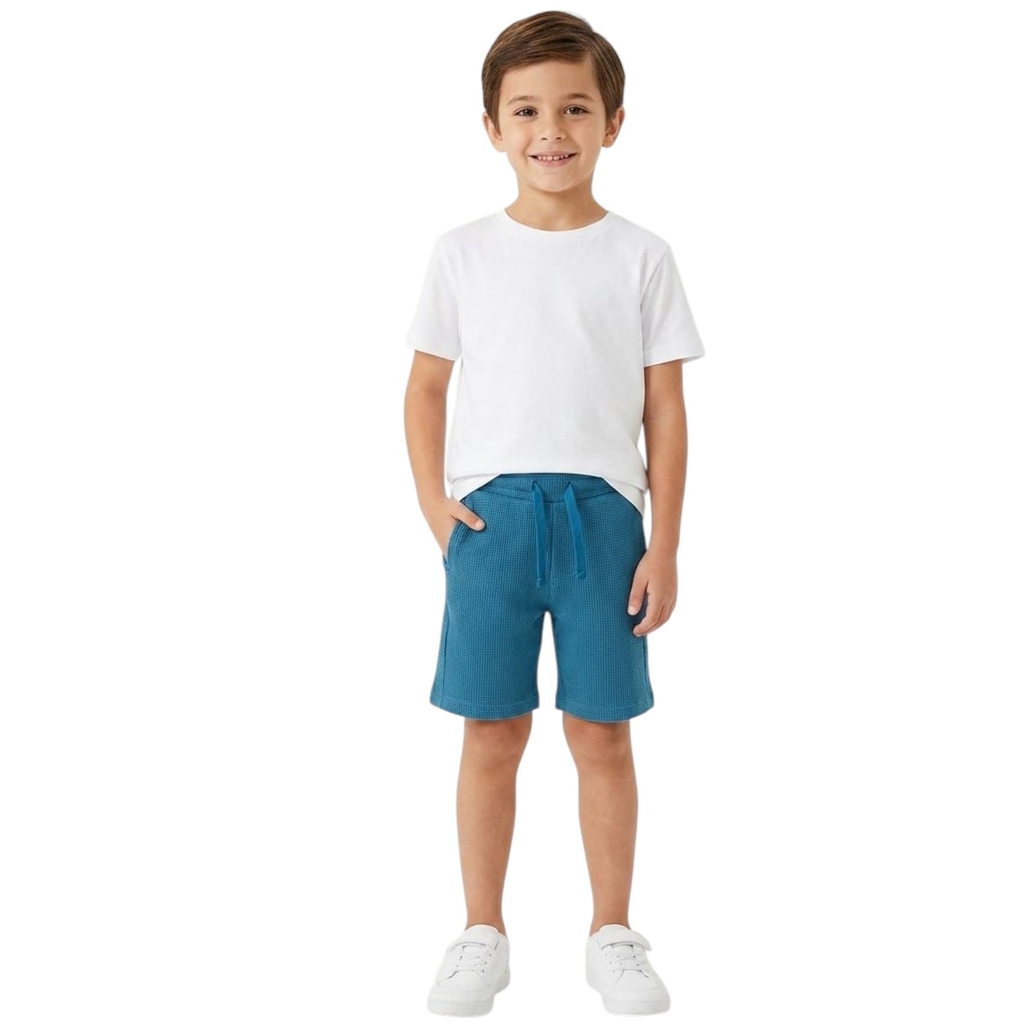 Kids Boy's Textured Short,Light Navy