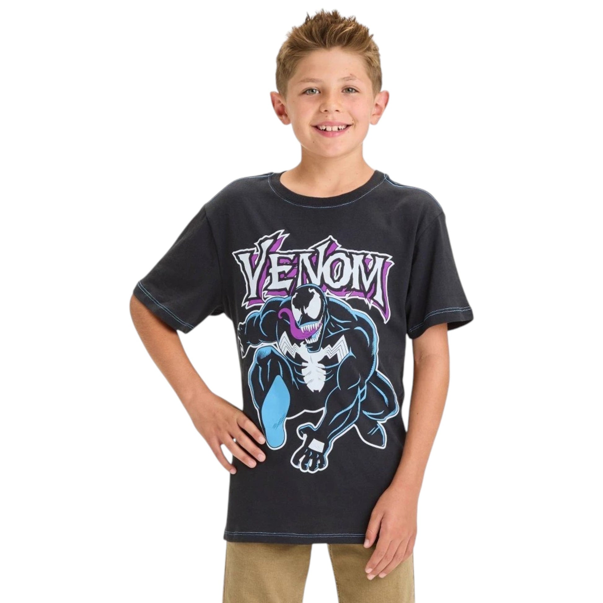 Kids Boy's Printed Top,Navy