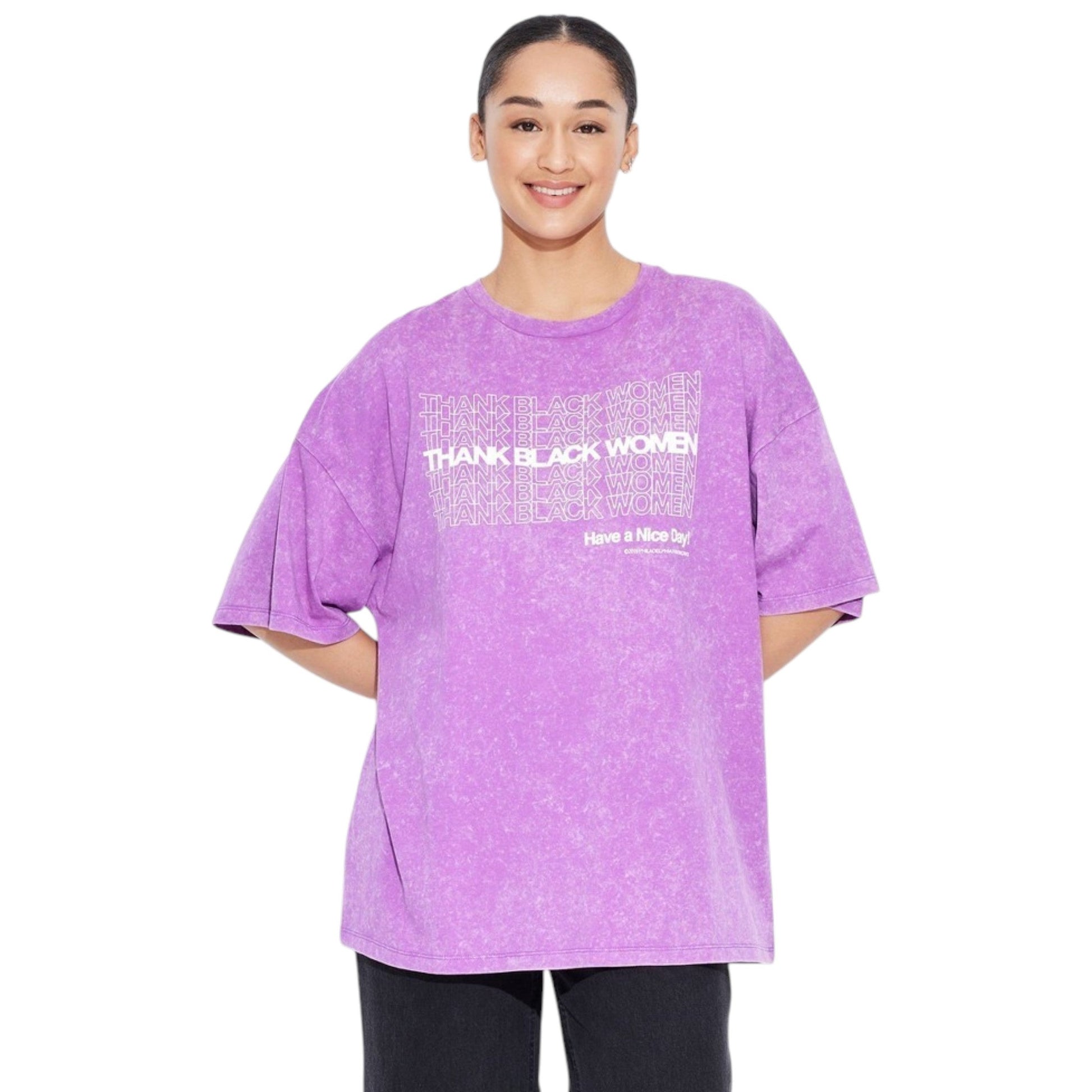 Women's Prinetd Top,Dark Purple