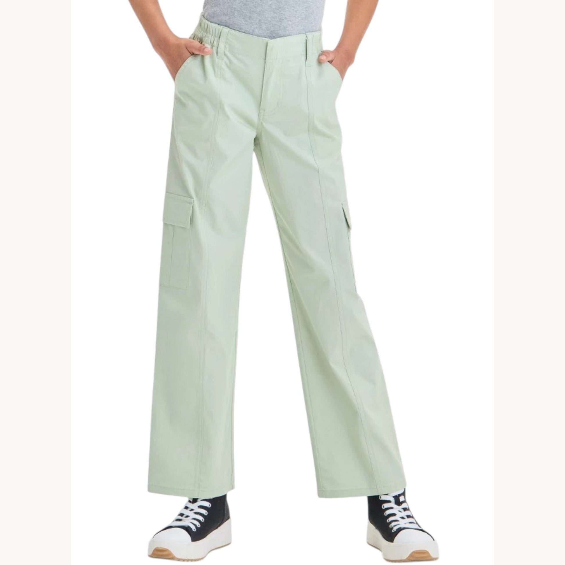 Kids Girl's Plain Pant,Mint