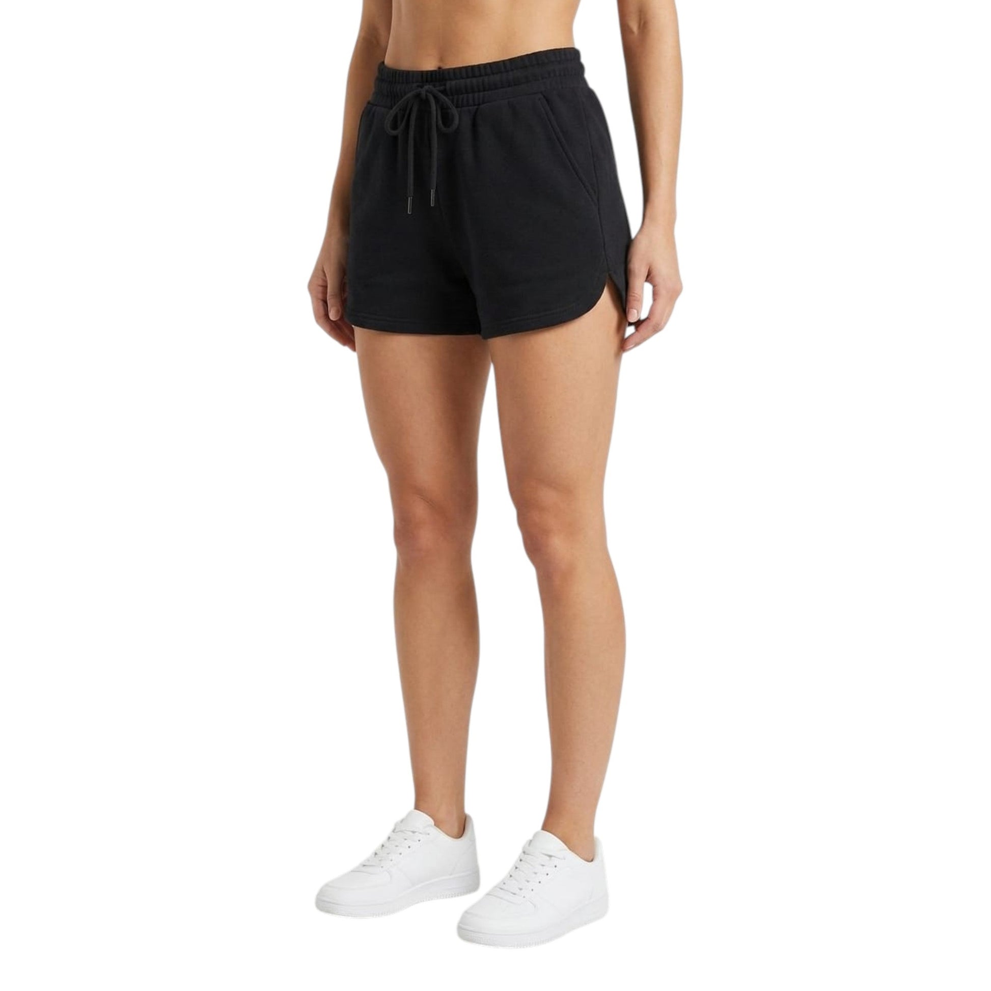 Women's Plain Short,Black