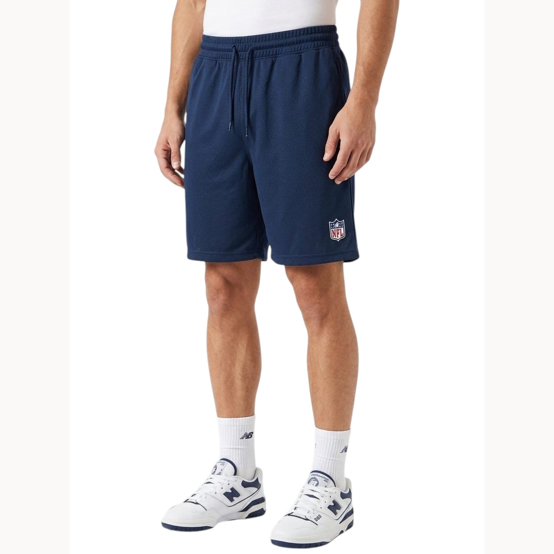 Men's Brand Logo Printed Sport Short,Navy